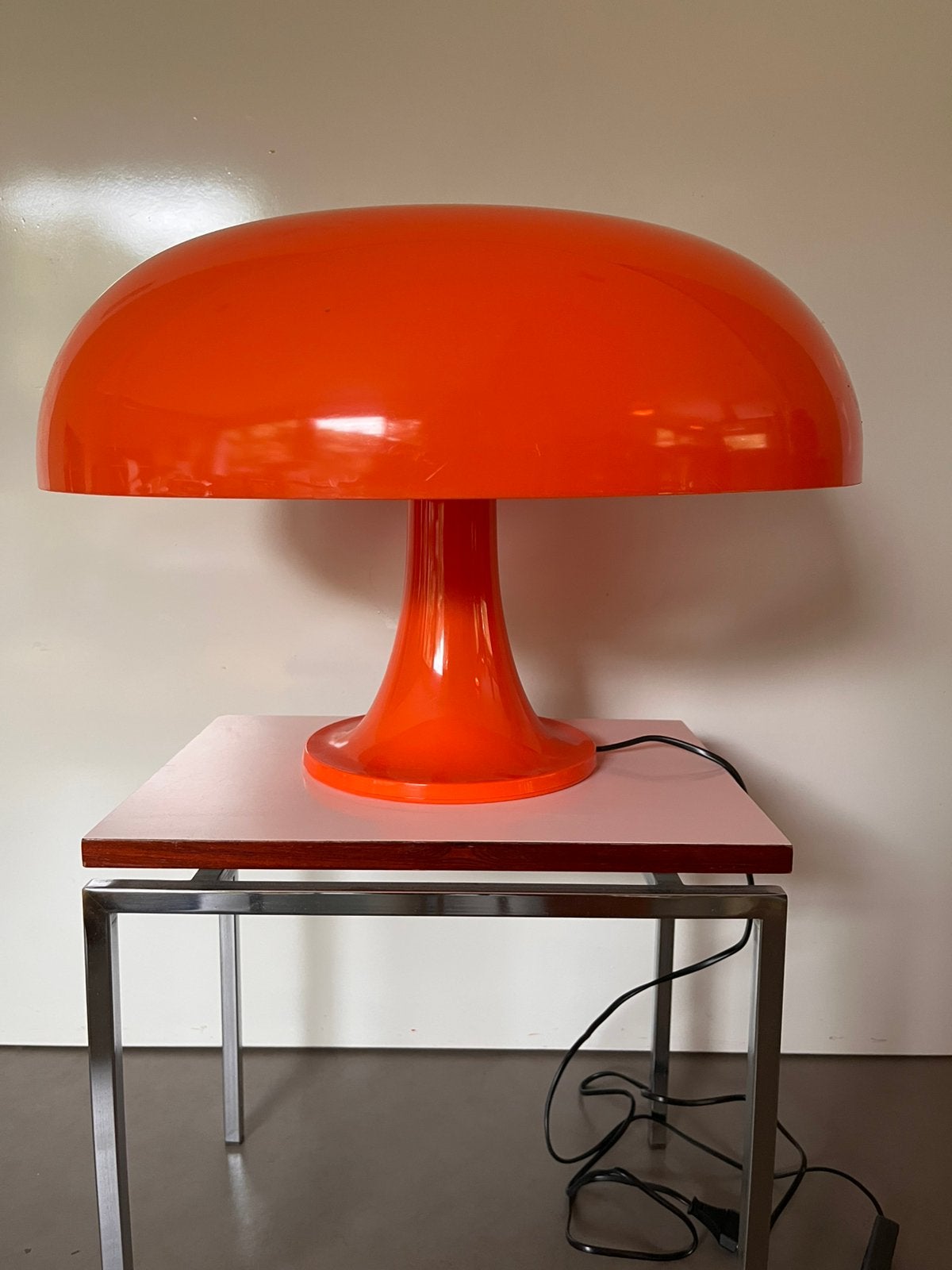 Originele Artemide Nesso oranje designlamp – perfecte staat, Oranje, Ophalen, Zo goed als nieuw, Artemide