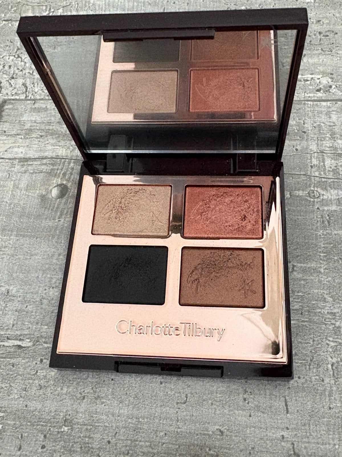 Charlotte Tilbury flawless eye filter  palette oogschaduw, Ophalen of Verzenden, Gebruikt, Overige kleuren, Ogen