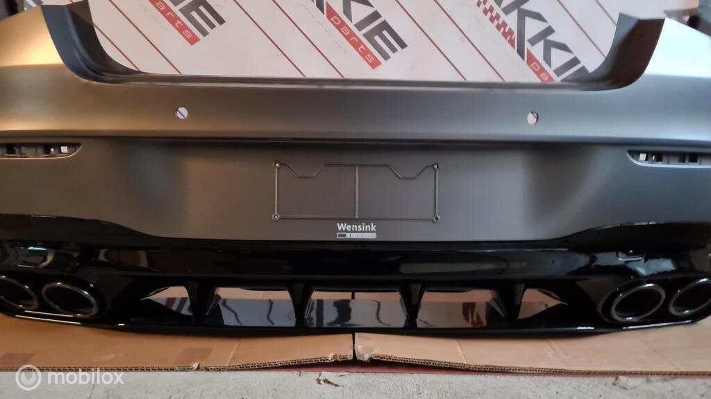 Mercedes cla 45S AMG EARO Bumper achter diffuser a1188859501, Gebruikt, Ophalen of Verzenden, Achter, Bumper