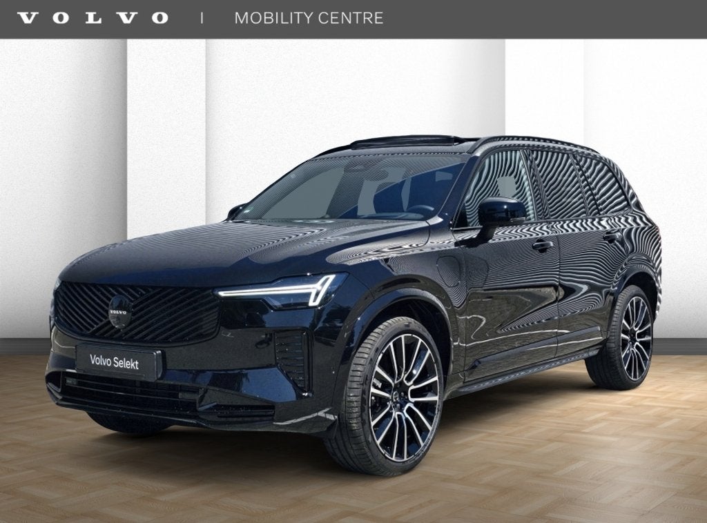Volvo XC90 T8 AWD Ultra Black Edition | Luchtvering | Massag, Auto's, Volvo, 12 maanden, Gebruikt, Zwart, 4 cilinders