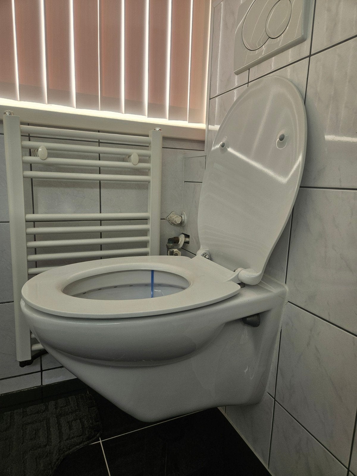 nette wc pot toilet hang wc, Huis en Inrichting, Ophalen, Zo goed als nieuw