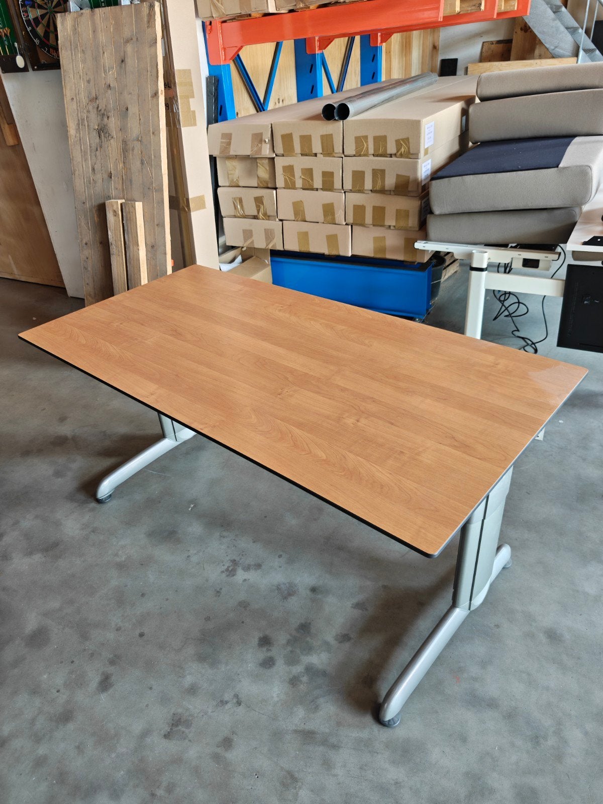 Kantoor bureaus te koop, Ophalen, Gebruikt, Duo-bureau, 80 cm