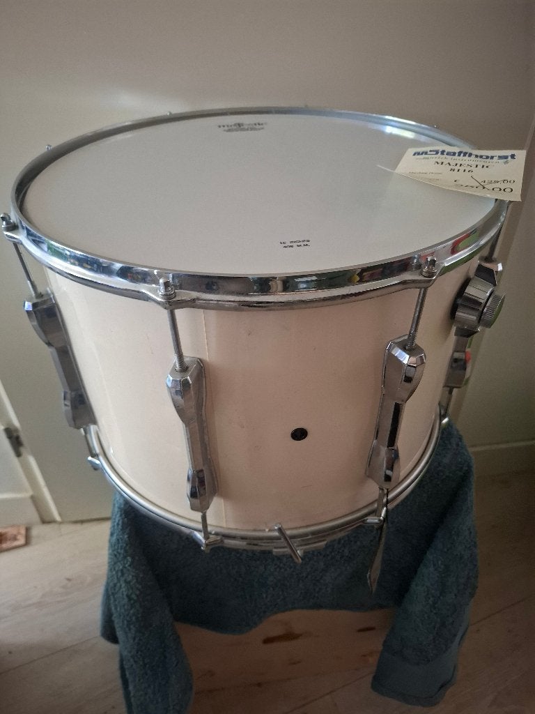 Drum Snaredrum Majestic 16inch, Ophalen, Zo goed als nieuw