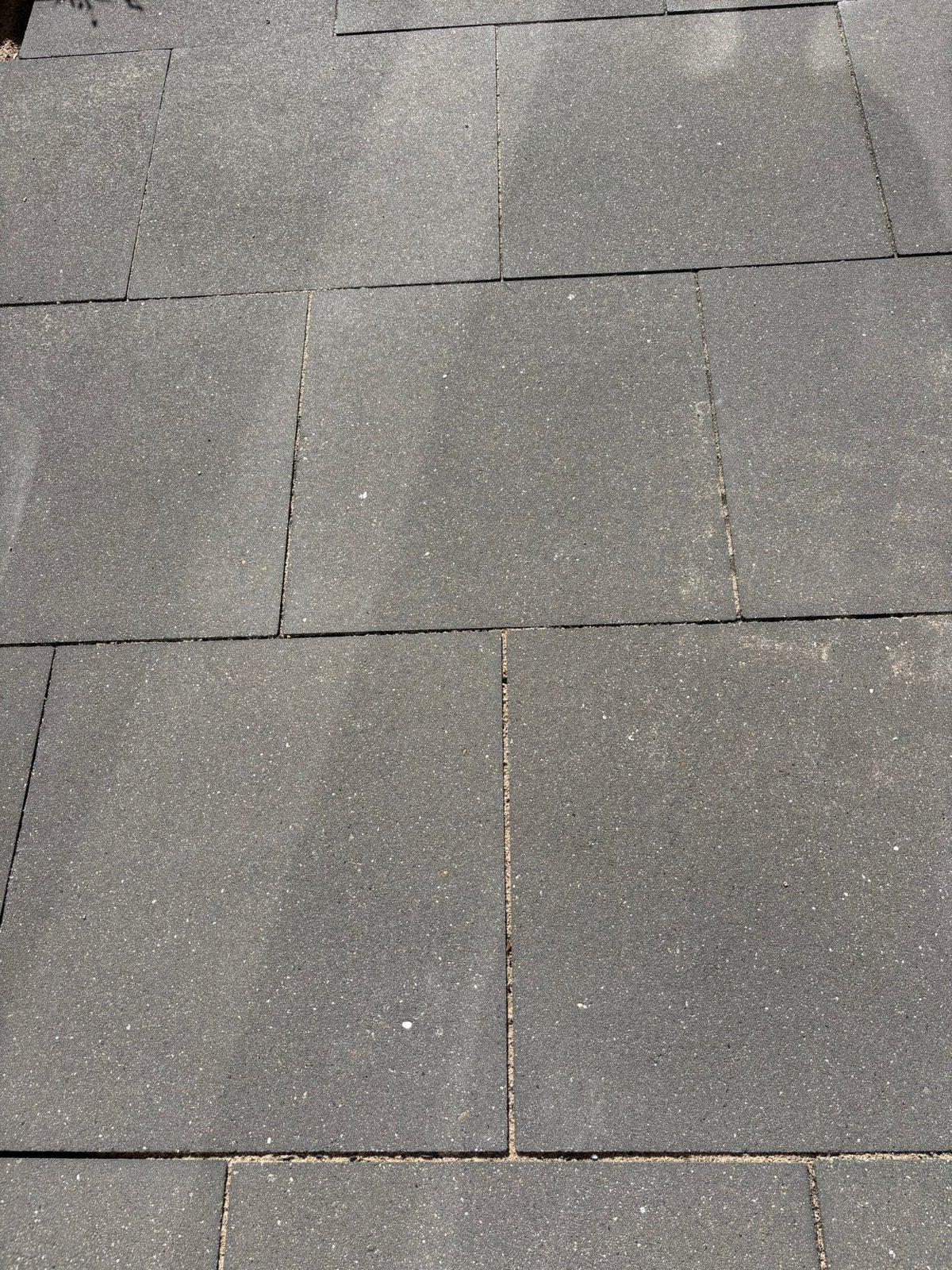 GRATIS! 15 tegels 60x60cm antraciet grijs, Tuin en Terras, Ophalen, Gebruikt, Beton, Terrastegels