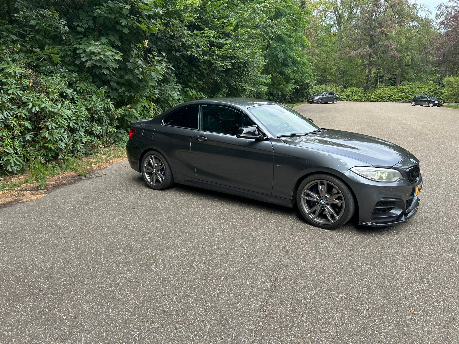 BMW 2-Serie M235i, Auto's, Achterwielaandrijving, Zwart, 1445 kg, Leder