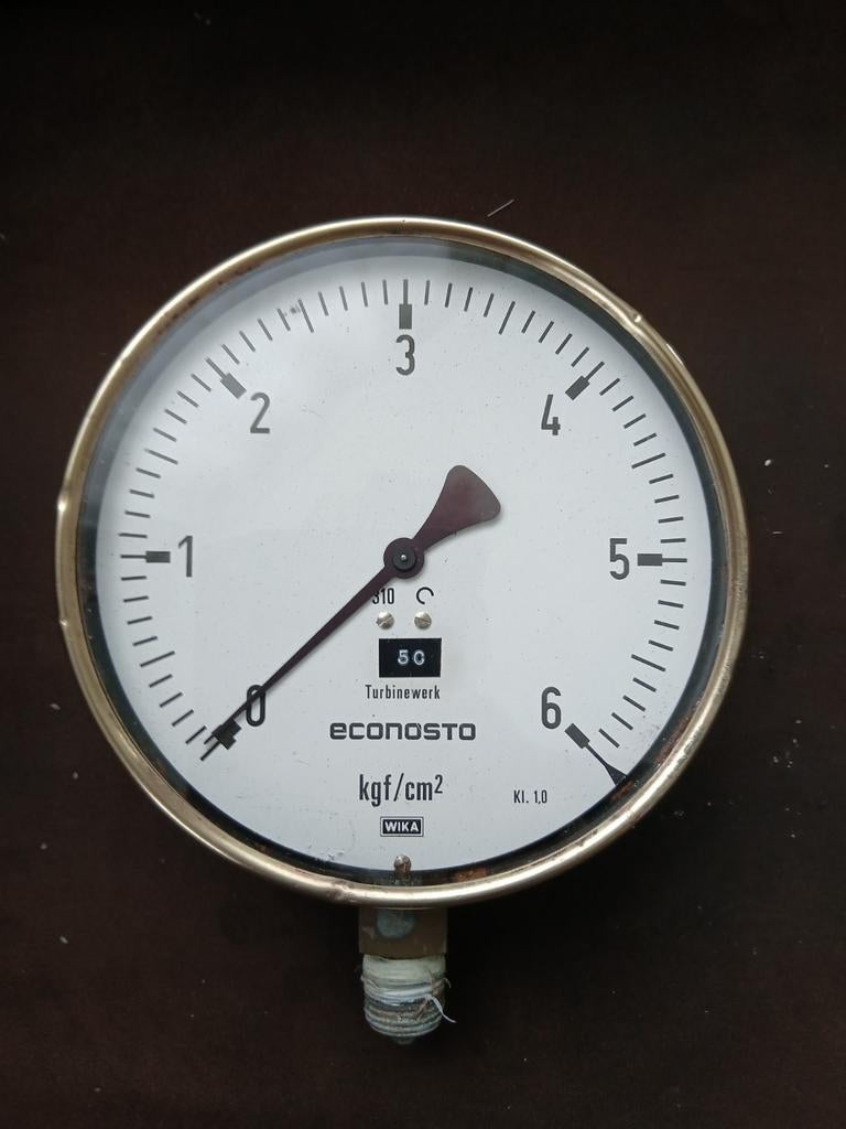 Manometer Drukmeter Oliedruk Opduwer Sleepboot, Watersport en Boten, Ophalen of Verzenden