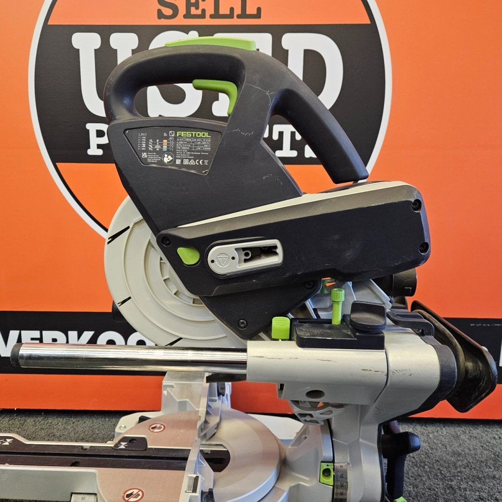 Festool KS 60 E KAPEX Afkortzaag in Nette Staat, Doe-het-zelf en Verbouw, Gereedschap | Zaagmachines, Festool, Zo goed als nieuw