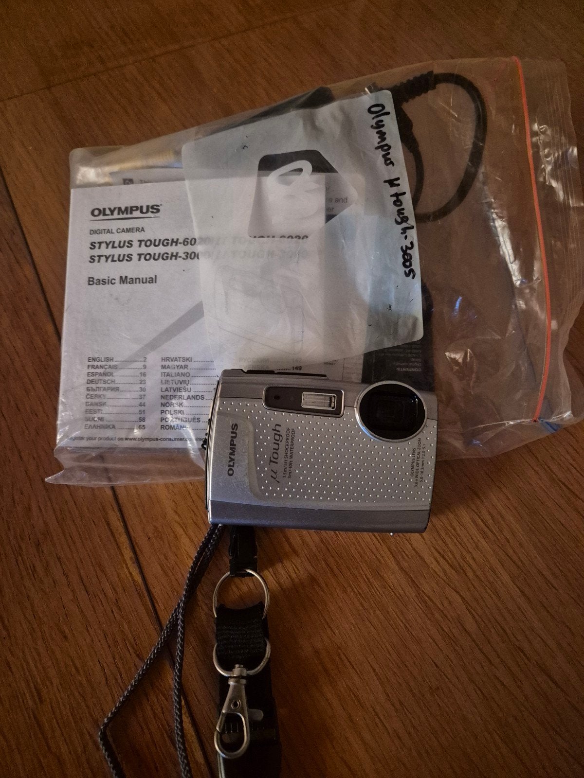 Olympus Stylus Tough-30 compactcamera met accu, Ophalen of Verzenden, Olympus, Compactcamera, Gebruikt