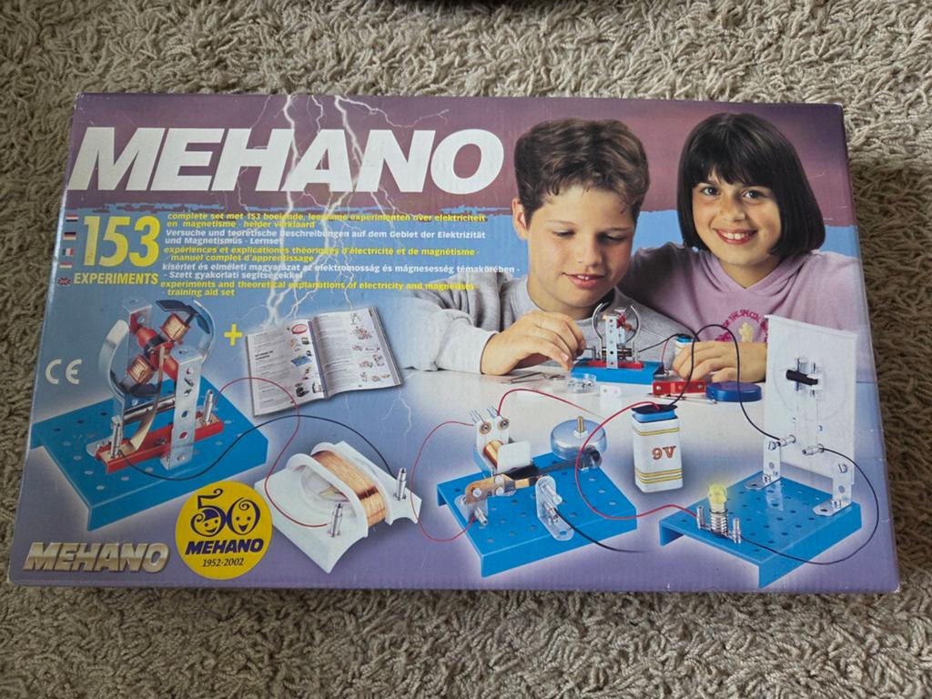 Mehano set elektrische proefjes, Ophalen