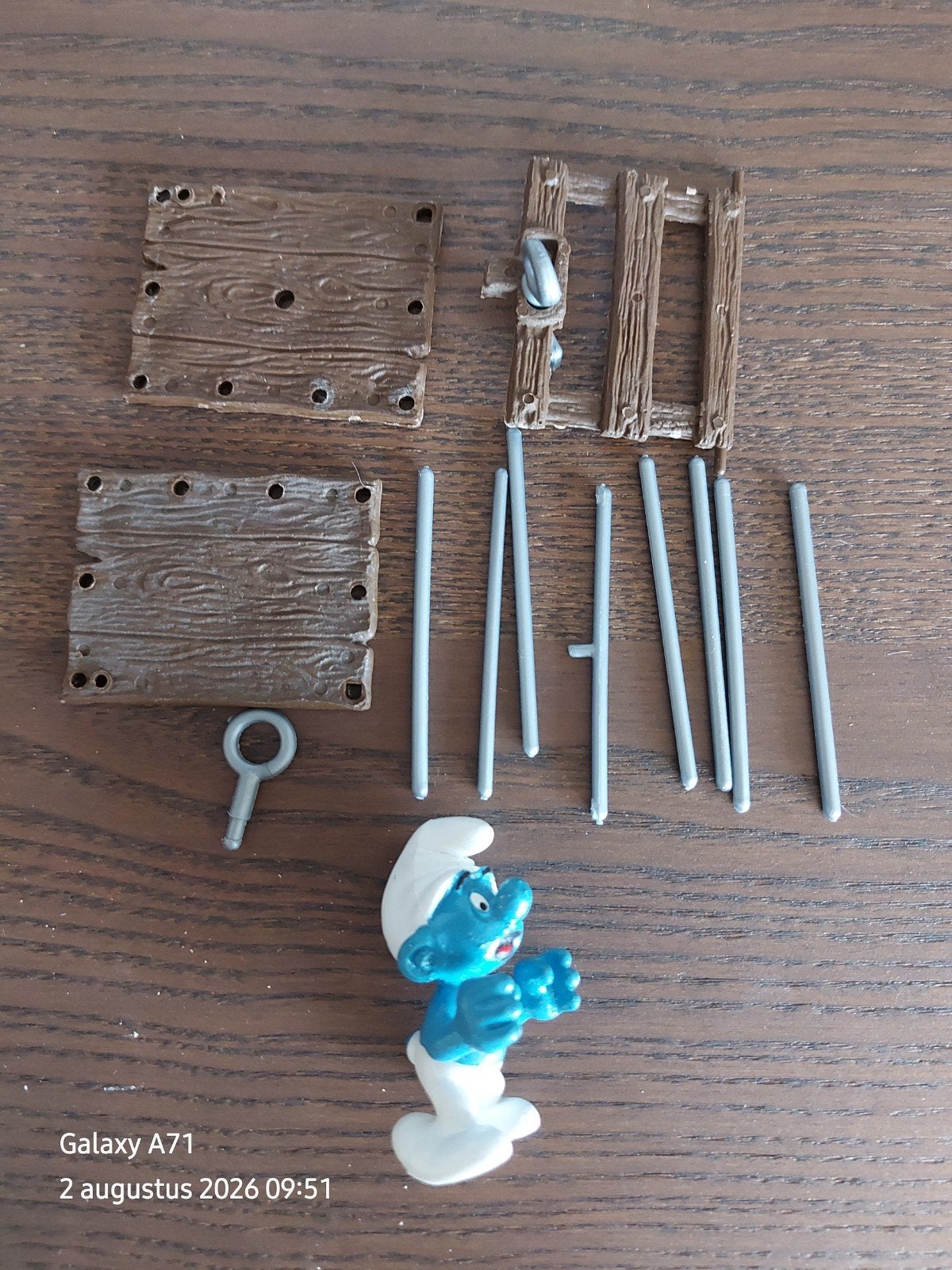 smurfen gevangenis, Verzamelen, Verzenden, Zo goed als nieuw, Verschillende Smurfen