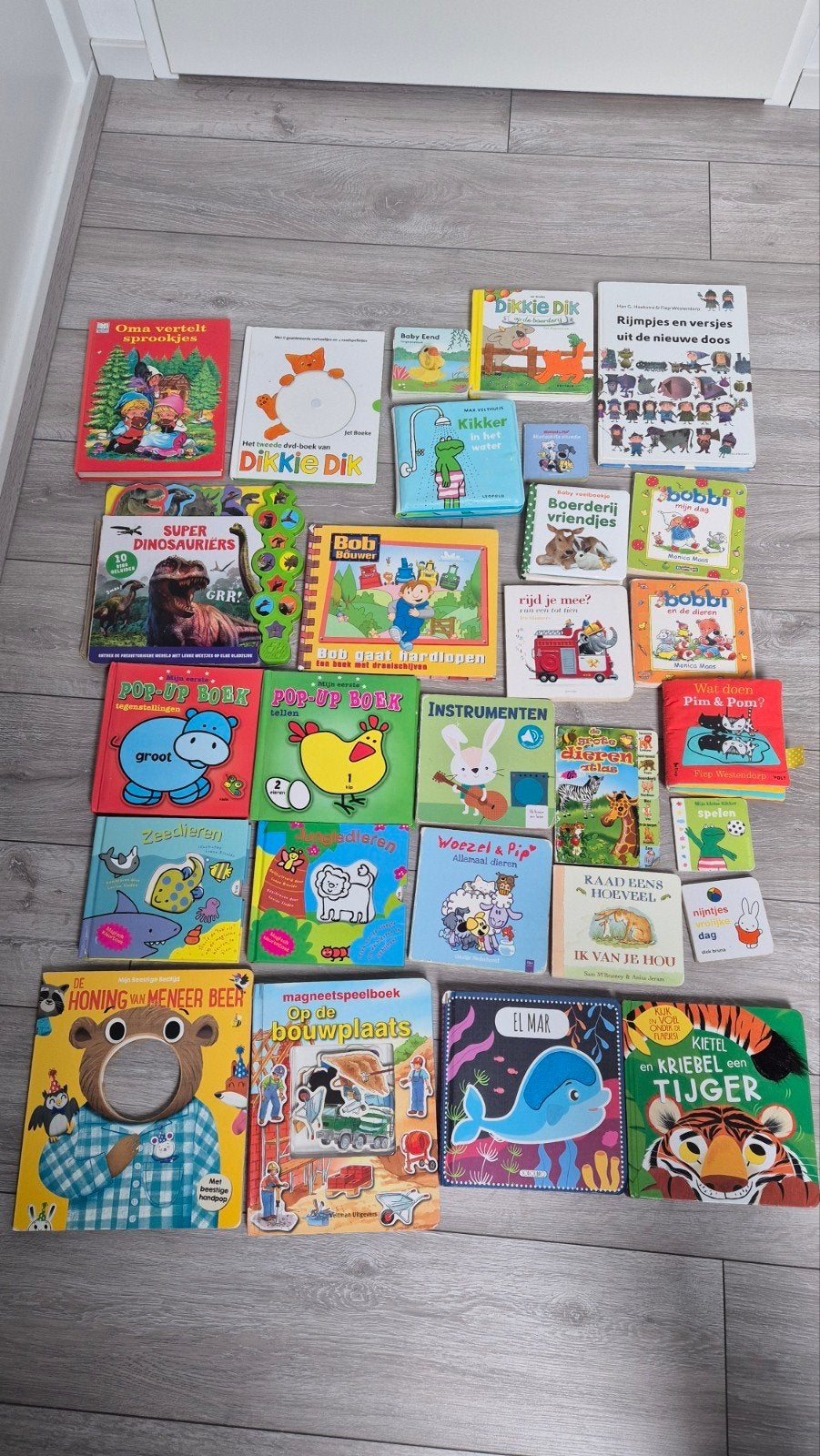 Diverse kinderboeken voor baby's en peuters, Boeken, Ophalen, Gelezen, Uitklap-, Voel- of Ontdekboek, 1 tot 2 jaar