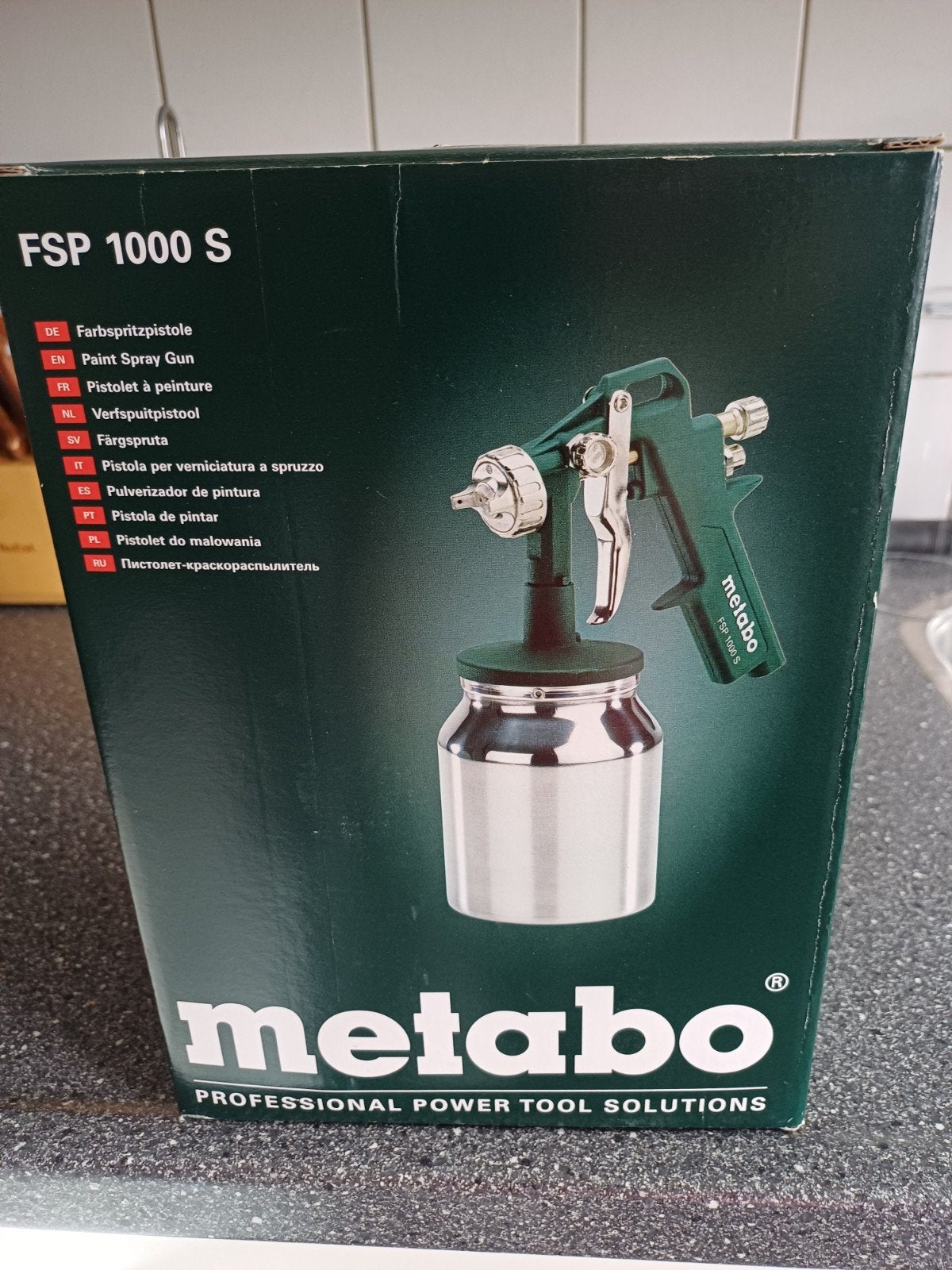 Metabo FSP 1000 S Verfspuitpistool - Nieuw in doos, Ophalen of Verzenden, Nieuw, Verfspuit of Verfpomp
