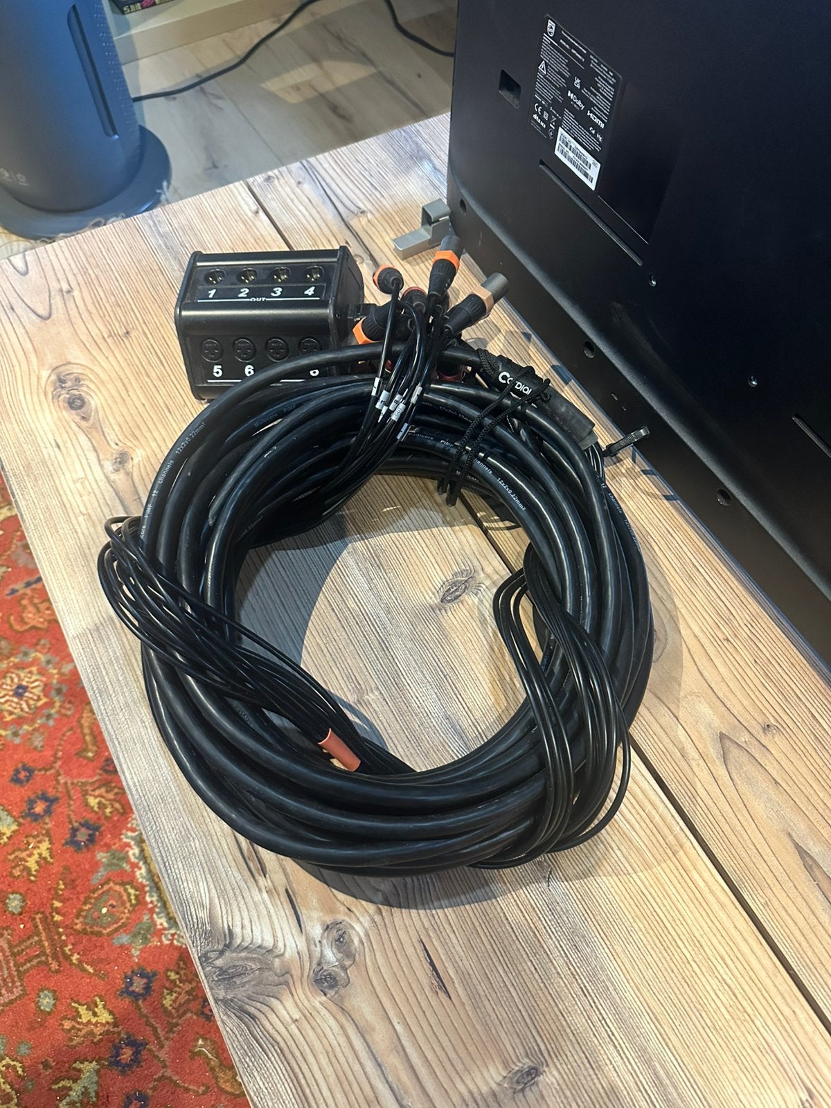 Cordial Multicore kabel 8/4 CYB, Ophalen, Zo goed als nieuw, Apparatuur
