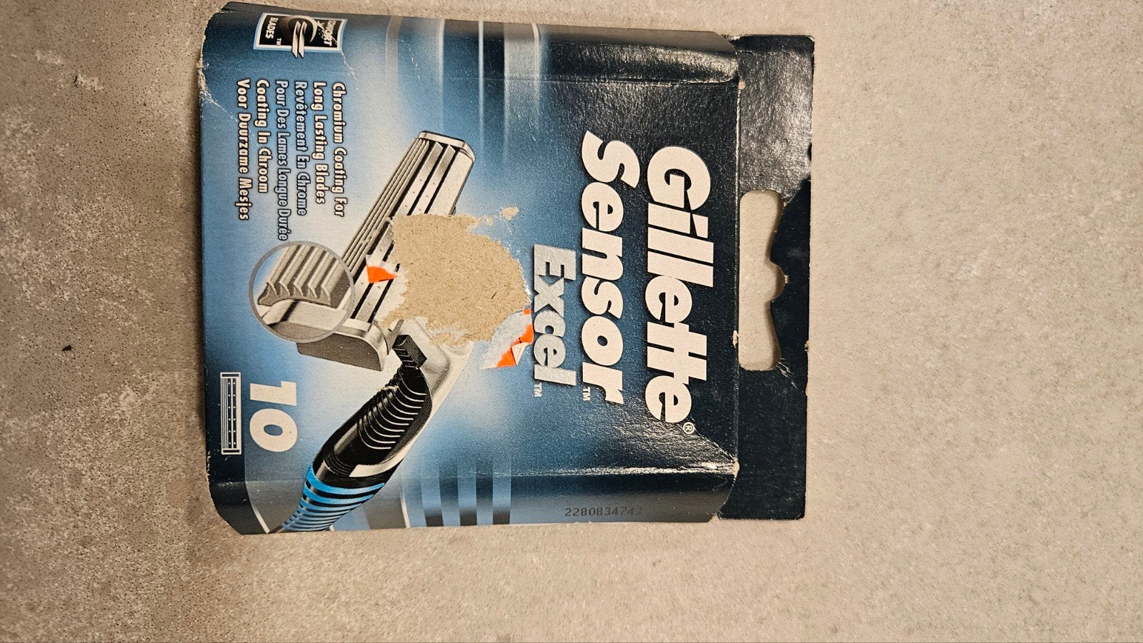 10 Nieuwe Gillette Sensor Excel Scheermesjes, Sieraden, Tassen en Uiterlijk, Ophalen of Verzenden, Nieuw, Verzorging