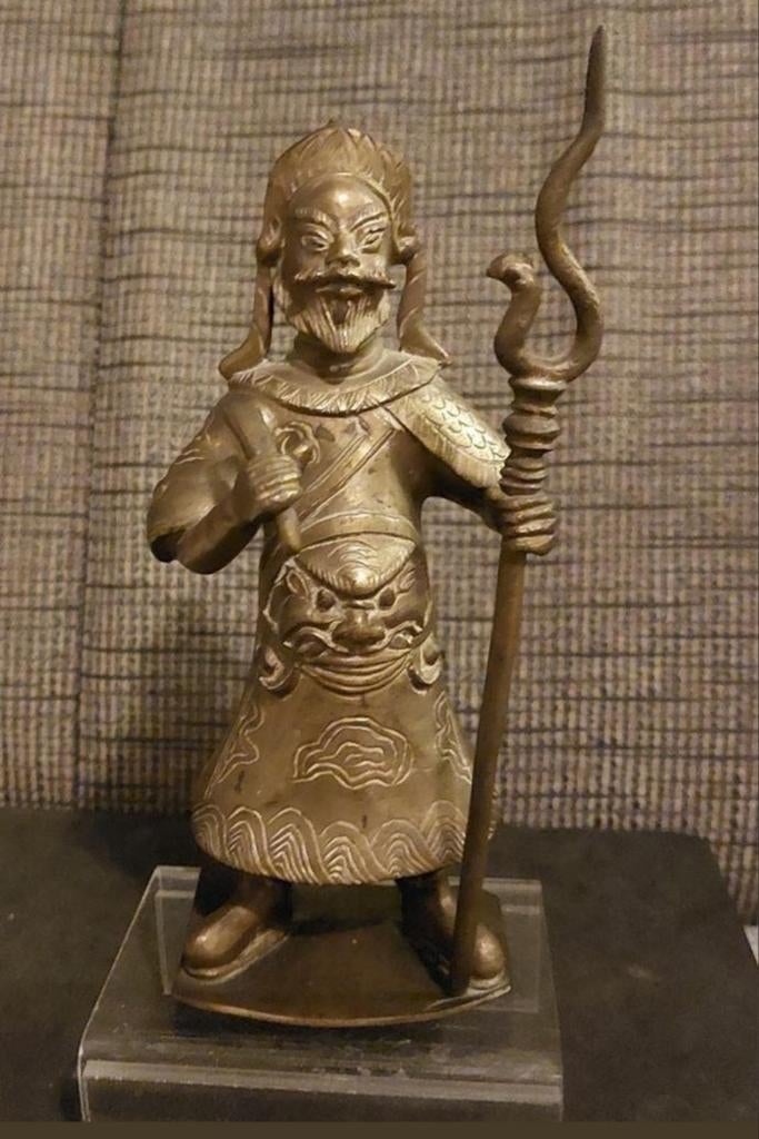 Chinese Bronzen Krijgsheer, Verzenden