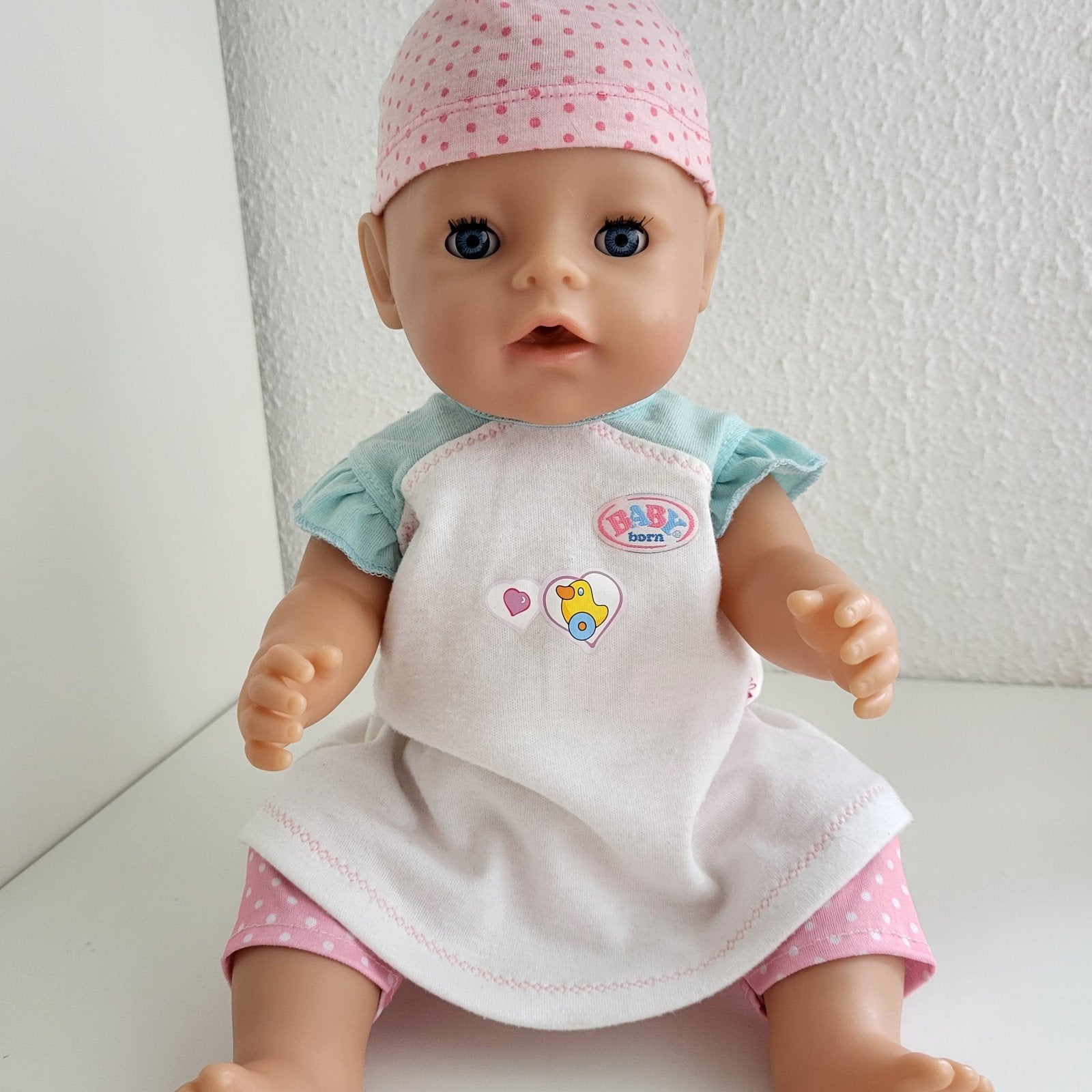 Baby Born kleertjes 3-delige set (excl. pop)Babyborn, Kinderen en Baby's, Ophalen of Verzenden, Zo goed als nieuw, Babypop