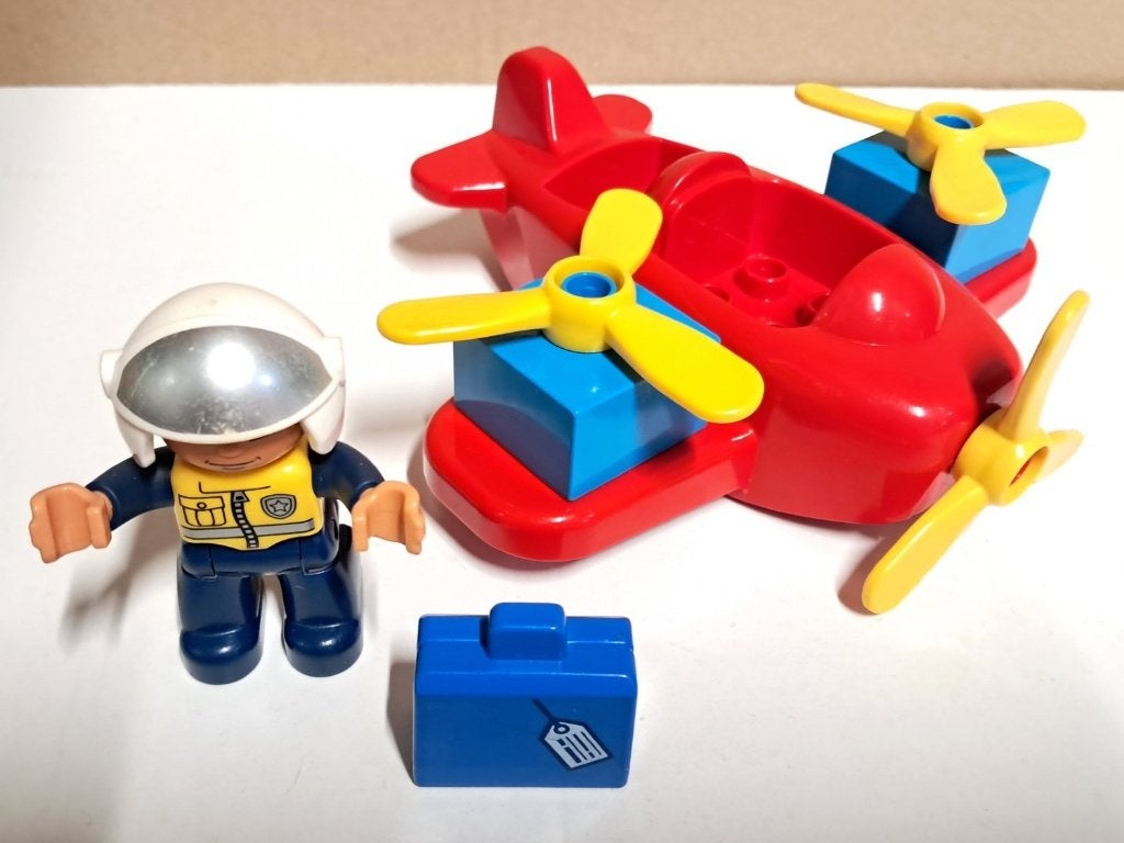 Vliegtuig van Duplo, Kinderen en Baby's, Speelgoed | Duplo en Lego, Ophalen of Verzenden, Gebruikt, Duplo