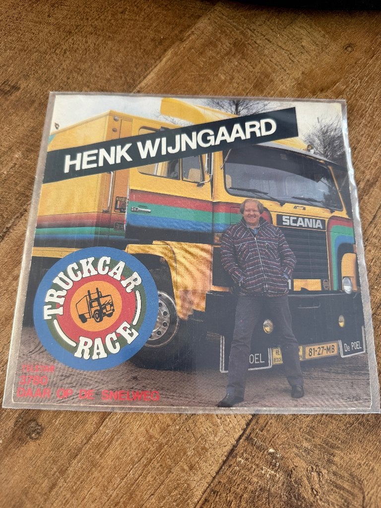 Henk Wijngaard-Truckcar Race, 7 inch, Single, Ophalen of Verzenden, Zo goed als nieuw