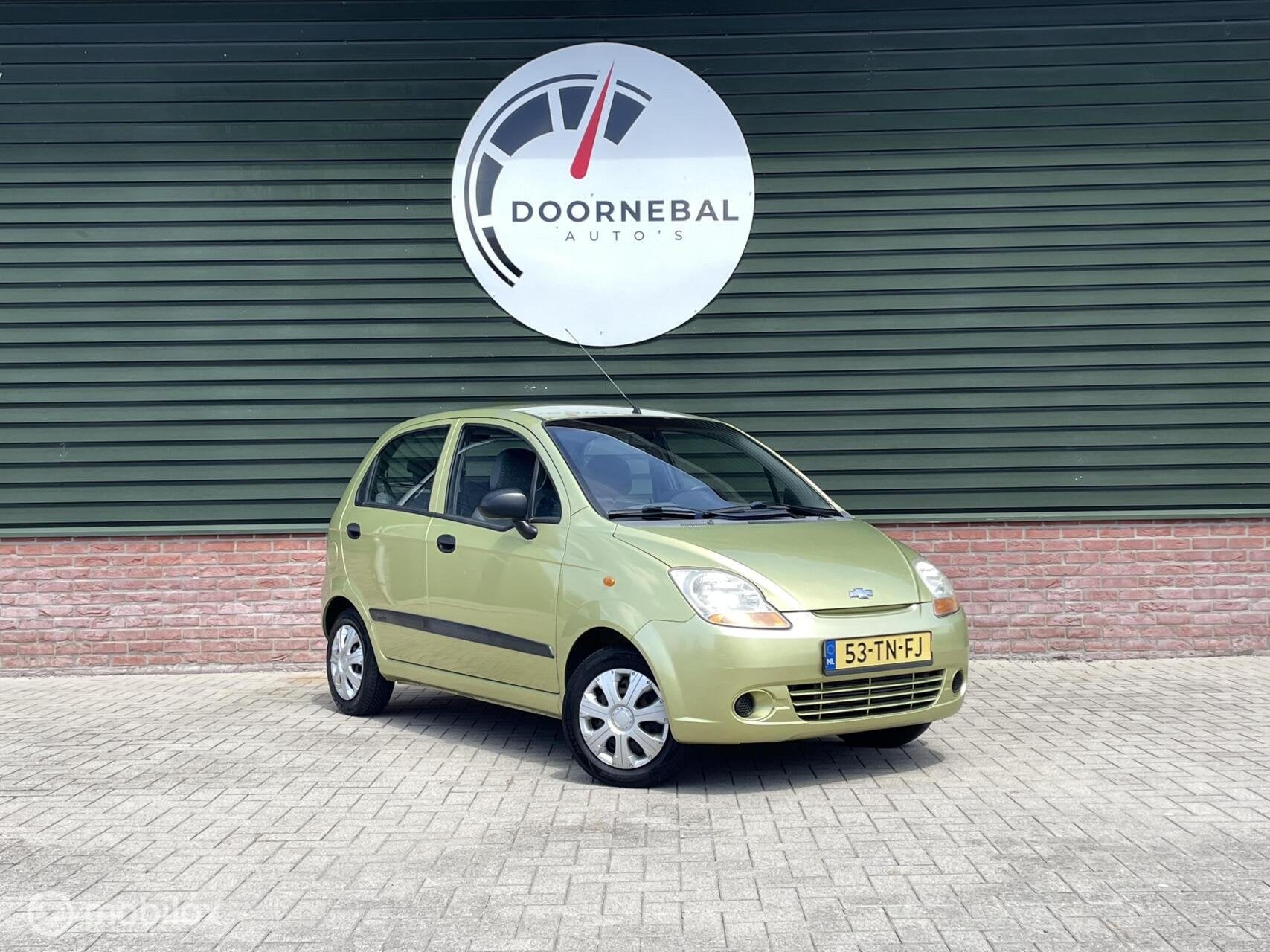 Chevrolet Matiz 0.8 Spirit / AIRCO / LAGE KM / ZUINIG, Auto's, Voorwielaandrijving, Stof, Gebruikt, Zwart