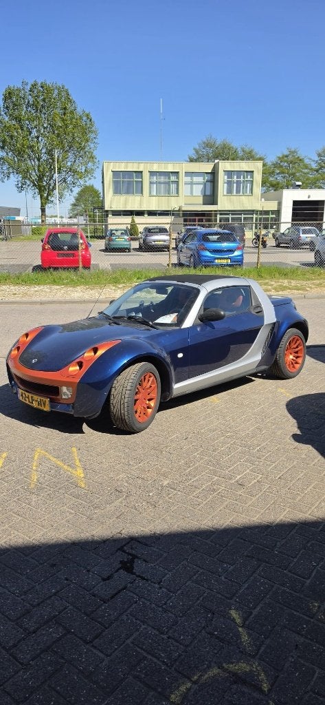 Smart Roadster AUTMAAT, Auto's, Smart, Automaat, Achterwielaandrijving, Open dak, Blauw