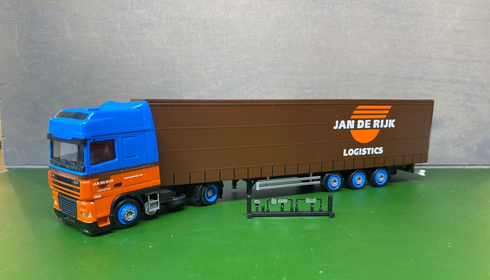 DAF 95 ssc Jan de Rijk lowliner, Ophalen of Verzenden, Zo goed als nieuw, Bus of Vrachtwagen, Herpa