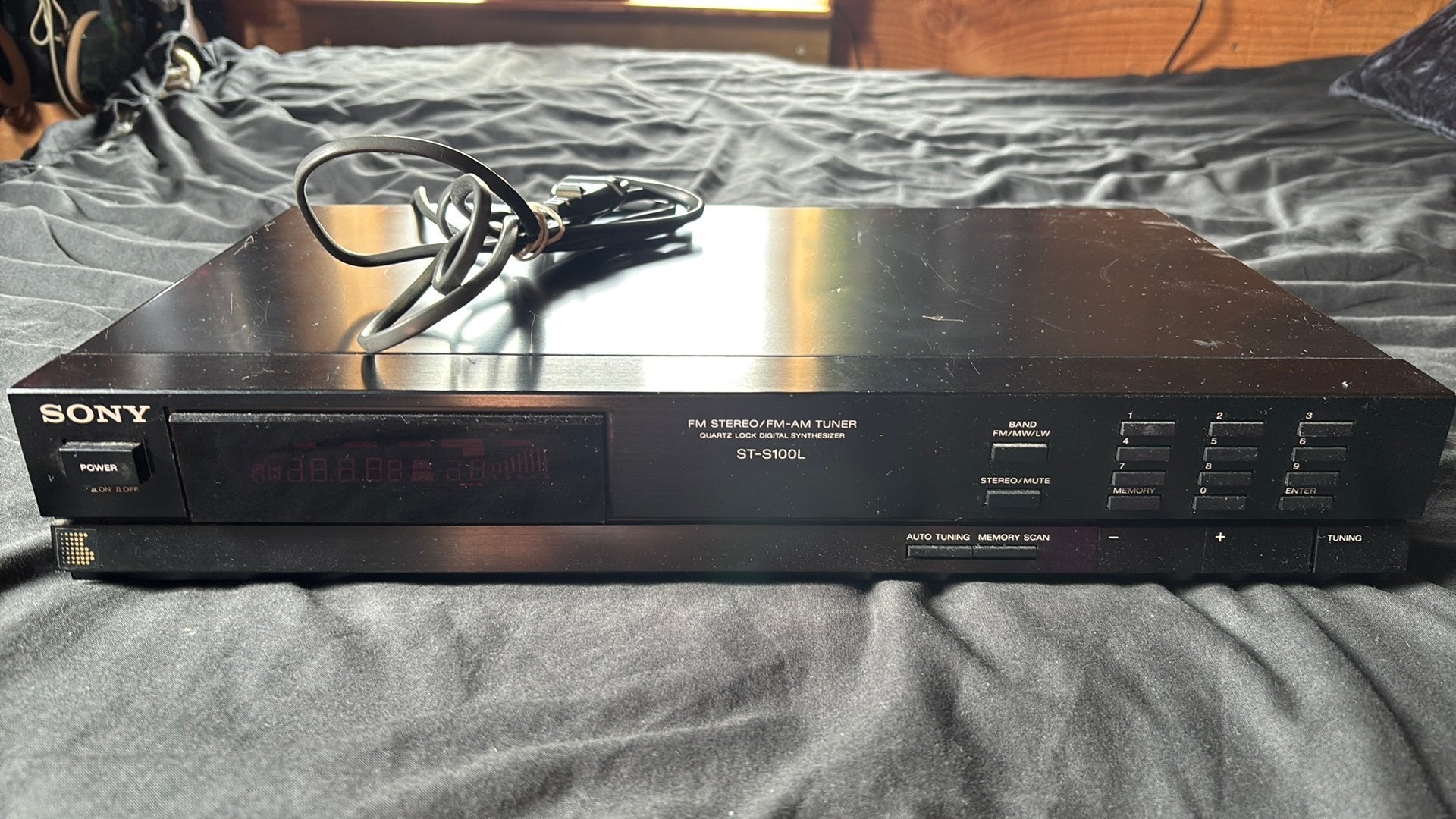 Sony FM/AM Stereo Tuner. ST-S100L, Ophalen, Gebruikt