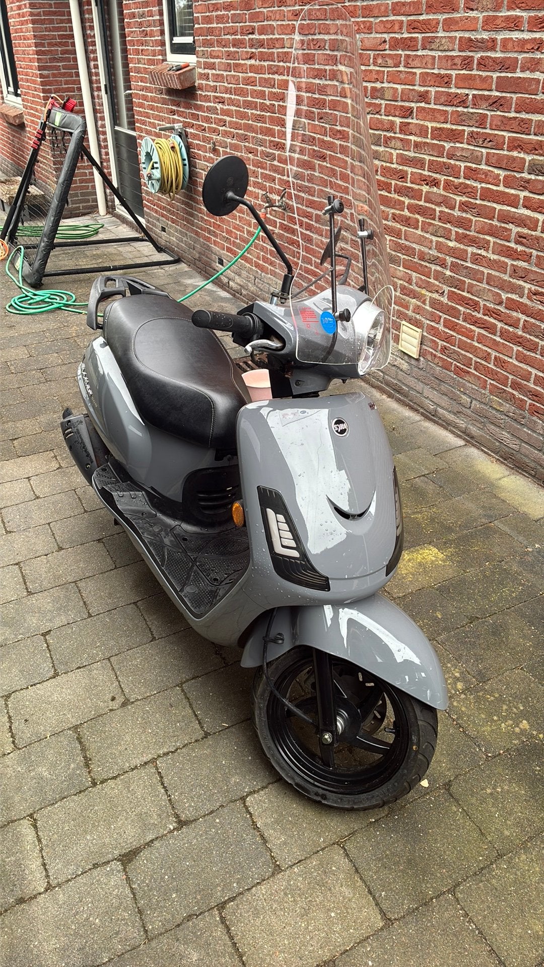 Sym fiddle 2, Fietsen en Brommers, Scooters | SYM, Ophalen, Gebruikt, Maximaal 45 km/u, Benzine