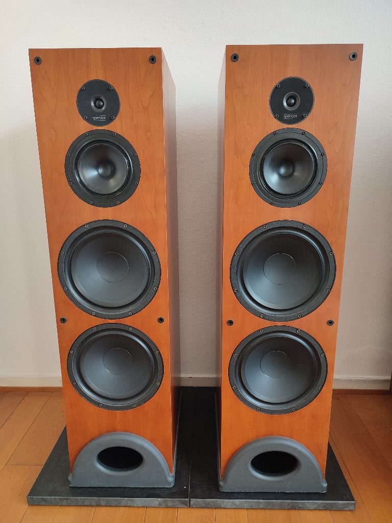 Spendor FL10, Stereo speakers, Gebruikt, Ophalen, 150 watt of meer