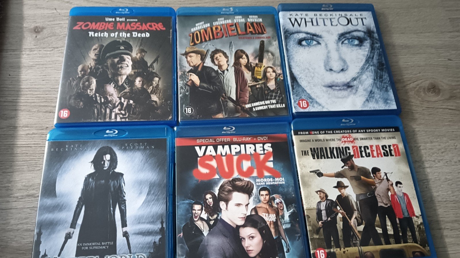 Horror op bluray 5 euro per stuk, Cd's en Dvd's, Blu-ray, Ophalen of Verzenden, Zo goed als nieuw, Horror