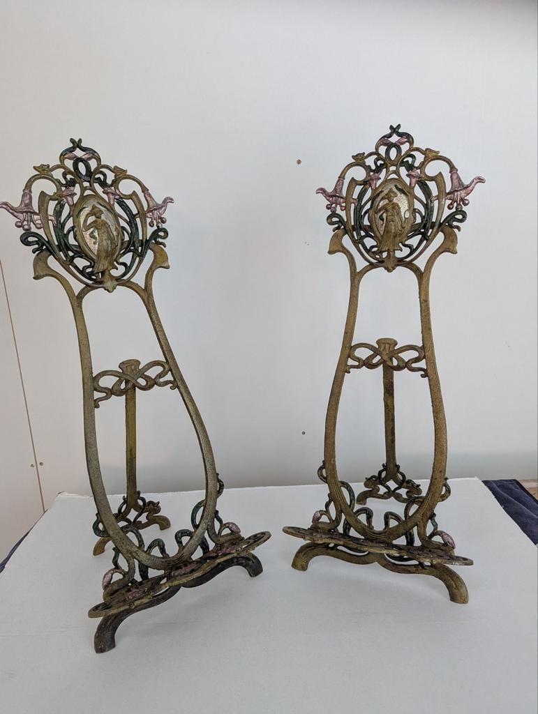 Ezelstandaards -  grote model . Ezel, Antiek en Kunst, Antiek | Overige Antiek, Ophalen of Verzenden
