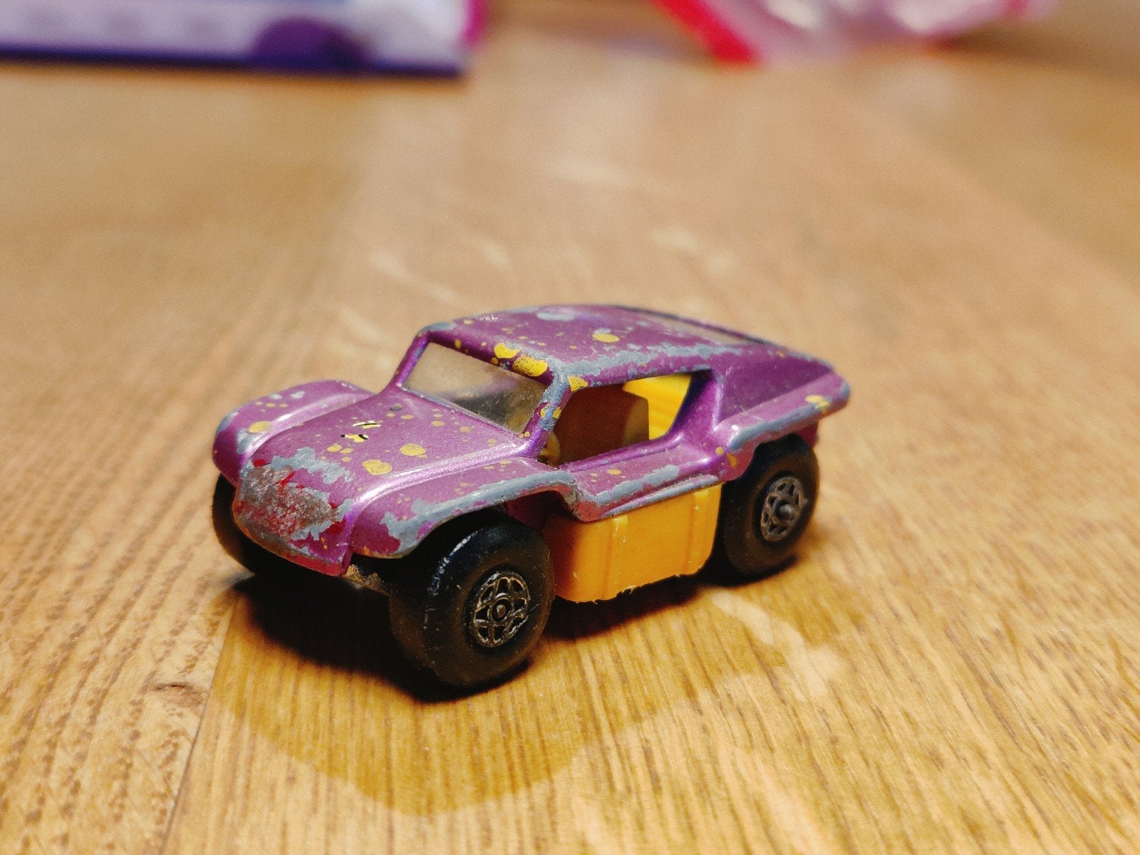 Matchbox VW Beach Buggy ROZE, Hobby en Vrije tijd, Ophalen, Zo goed als nieuw, Auto
