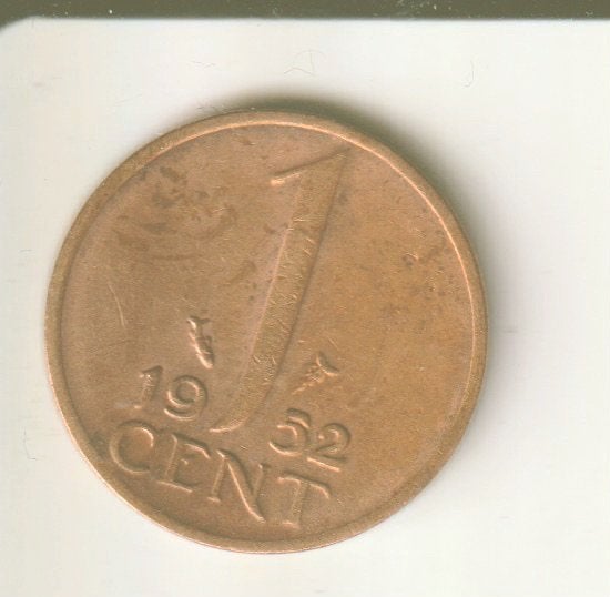 1 cent 1952 nederland, Postzegels en Munten, Verzenden, Koningin Juliana, 1 cent