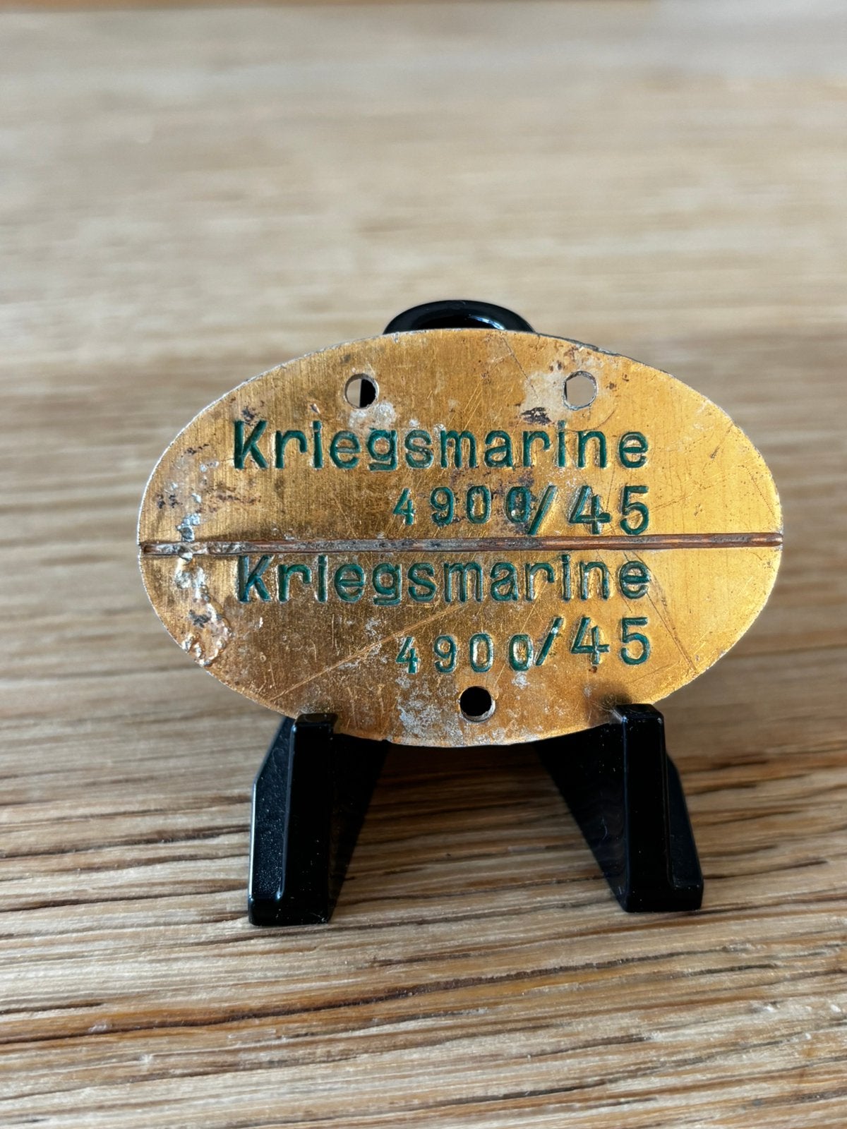 Kriegsmarine EKM 1945, Ophalen of Verzenden, Marine, Duitsland, Embleem of Badge