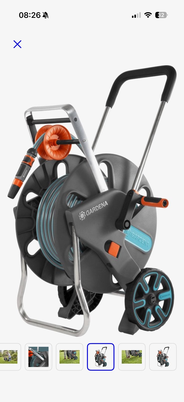 Te koop tuinslang gardena 50 meter, Ophalen, Zo goed als nieuw, Tuinslang
