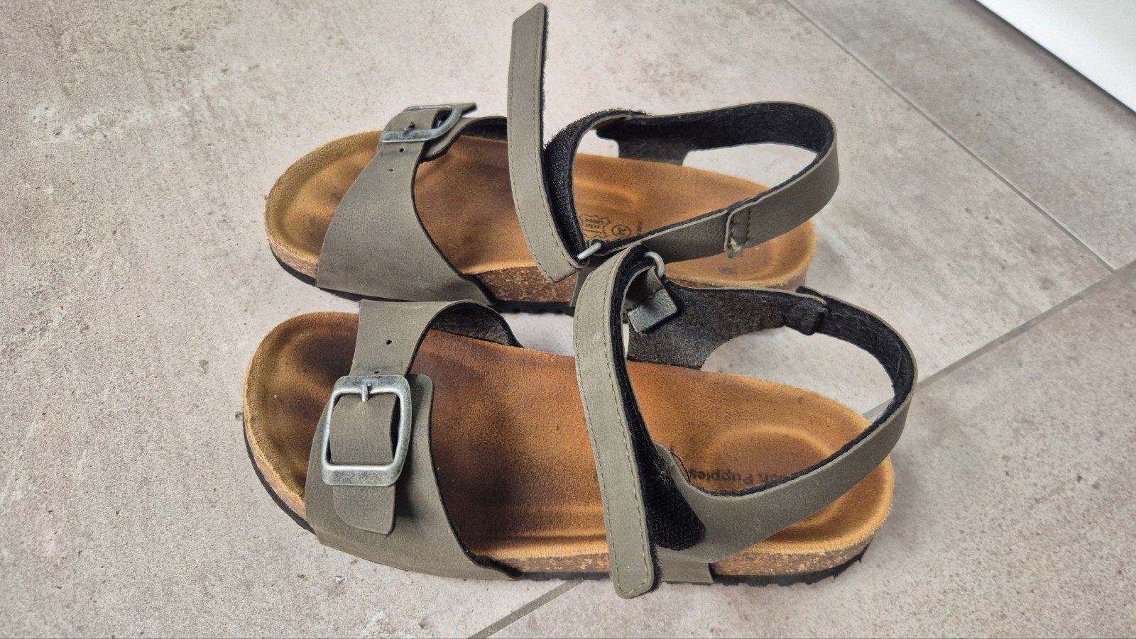 Jongens sandalen mt 34, hush puppies, Hush Puppies, Overige typen, Ophalen of Verzenden, Zo goed als nieuw