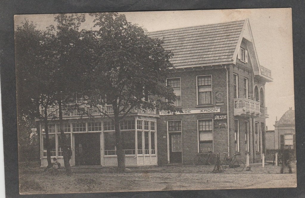 aalten  hotel de kroon, Verzenden, 1920 tot 1940, Ongelopen, Gelderland