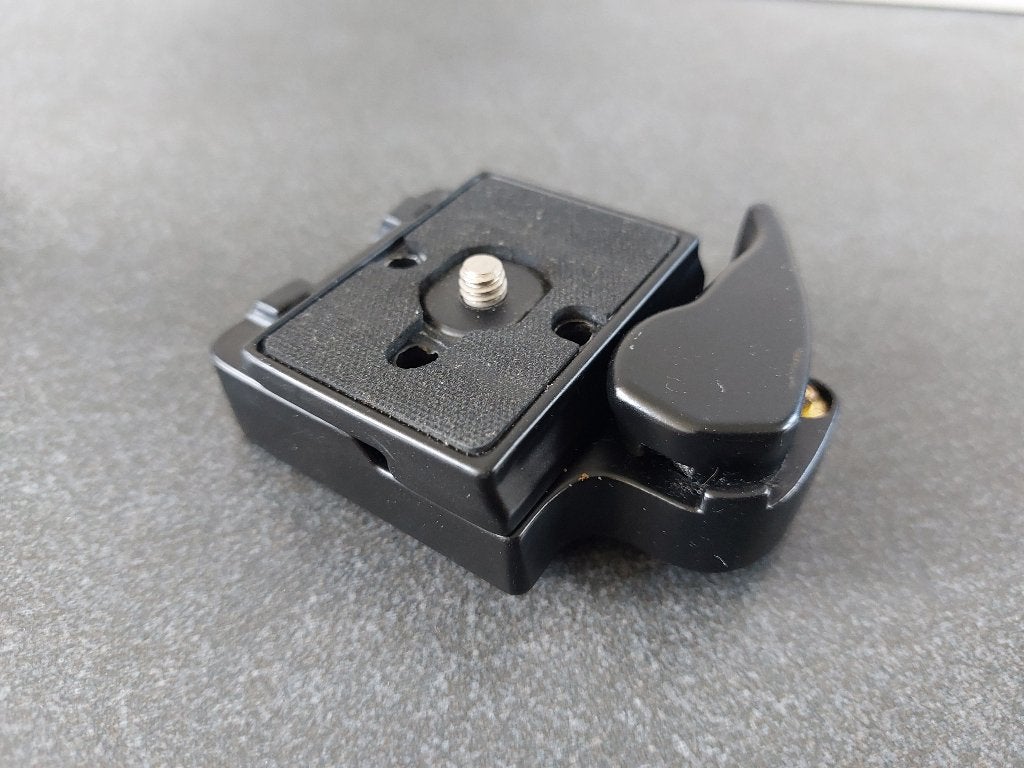 Manfrotto snelkoppeling, Overige typen, Snelkoppelingsplaat, Ophalen of Verzenden, Zo goed als nieuw