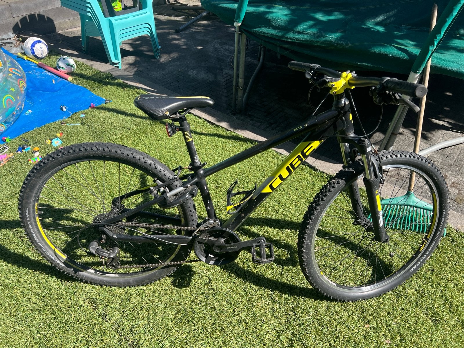 Kinder mountainbike cube, Fietsen en Brommers, Fietsen | Mountainbikes en ATB, Gebruikt, Hardtail, Velgrem, Ophalen