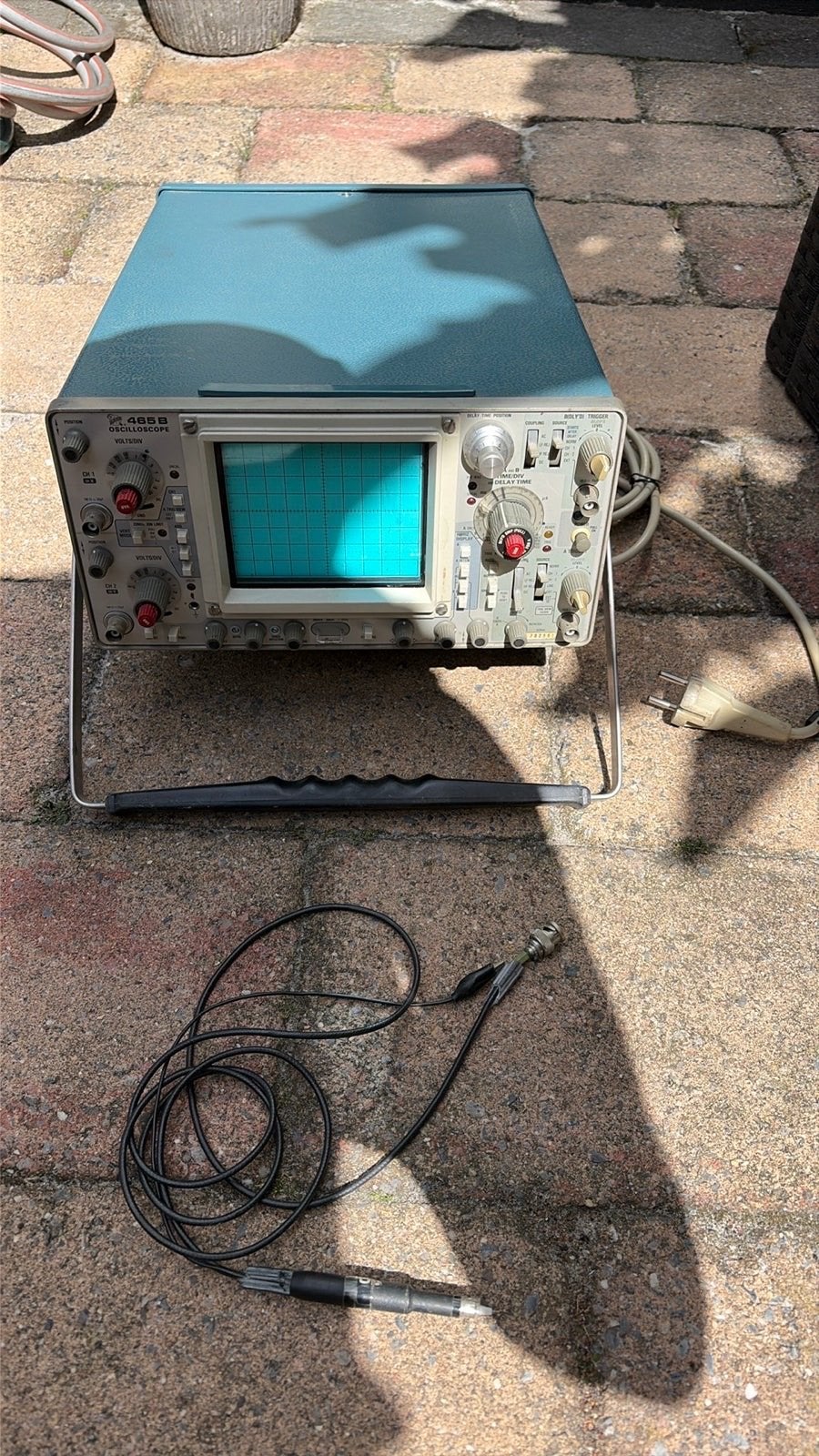 Tektronix 465B Oscilloscoop - Werkend, Ophalen, Gebruikt