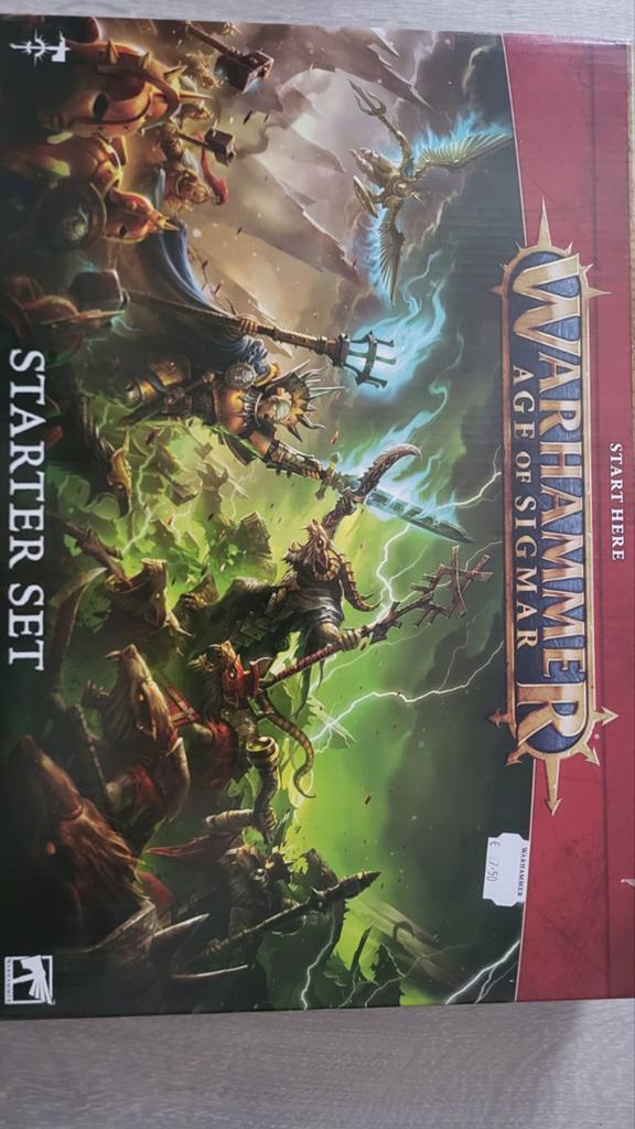 Warhammer 40,000 - nieuw i/d - Age of Sigmar Starter Set, Ophalen of Verzenden, Nieuw, Warhammer, Figuurtje(s)