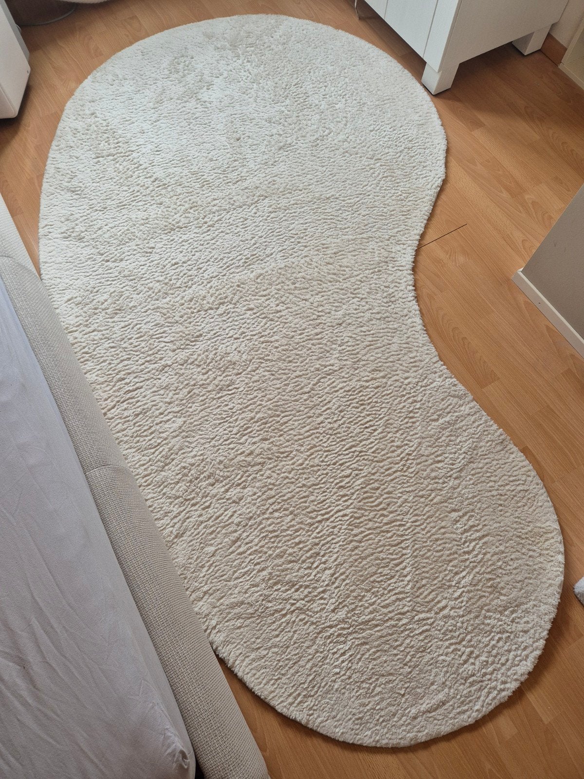 Kwantum vloerkleed, organische vorm, Ophalen, Gebruikt, 100 tot 150 cm, 200 cm of meer