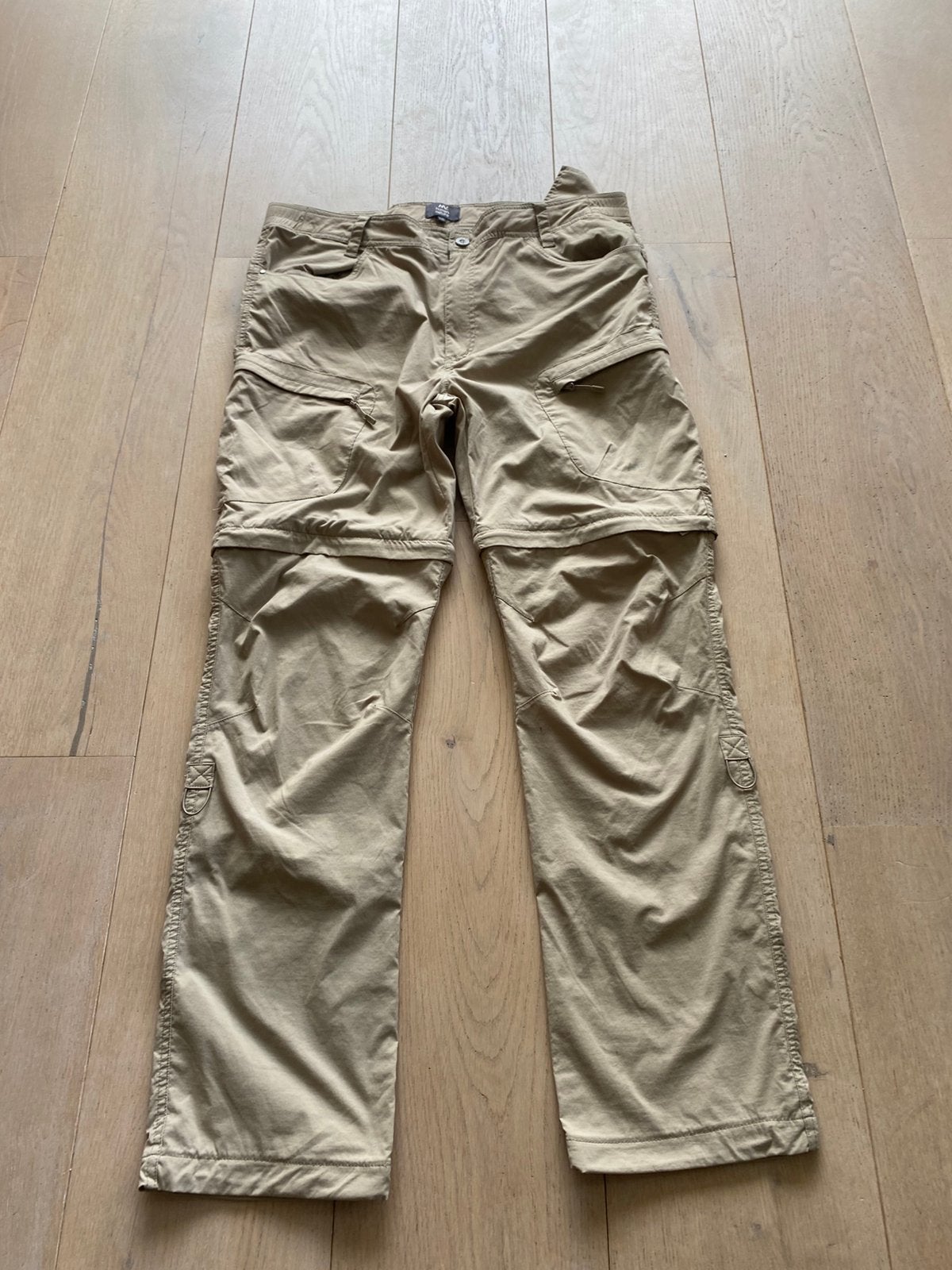 Human nature xxl afritsbroek wandelbroek, Beige, Maat 46/48 (XL) of groter, Ophalen of Verzenden, Zo goed als nieuw