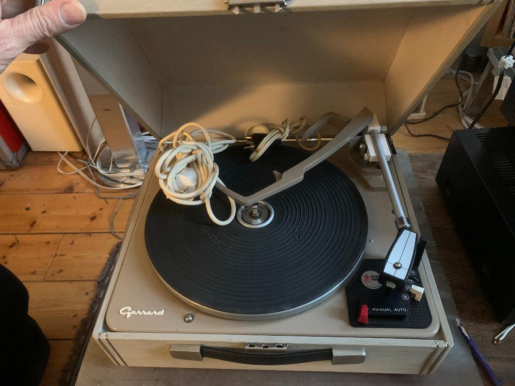 Garrard AT6, elementen ADC QLM30 en Ronette, speelklaar!, Audio, Tv en Foto, Platenspelers, Gebruikt, Automatisch, Platenspeler
