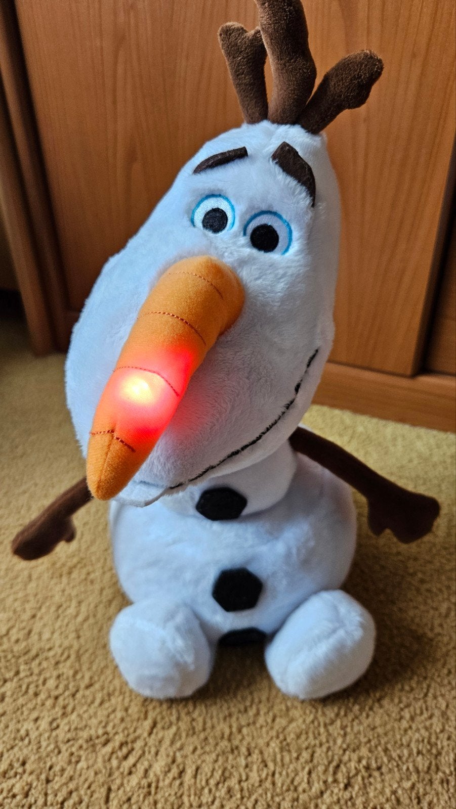 Disney knuffel Olaf, Kinderen en Baby's, Ophalen of Verzenden, Overige typen