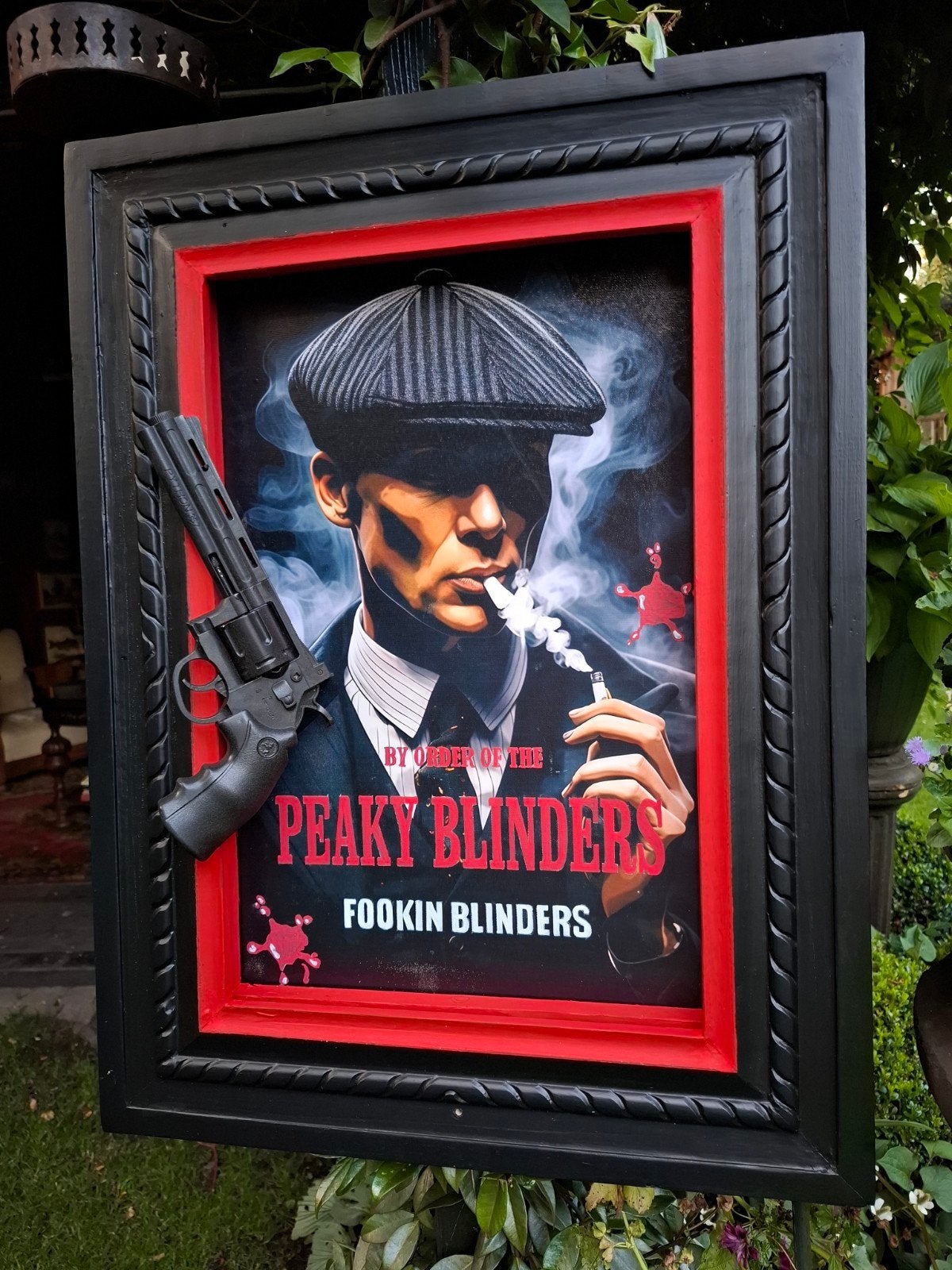 Bar mancave wand decoratie van peaky blinders, Huis en Inrichting, Ophalen of Verzenden