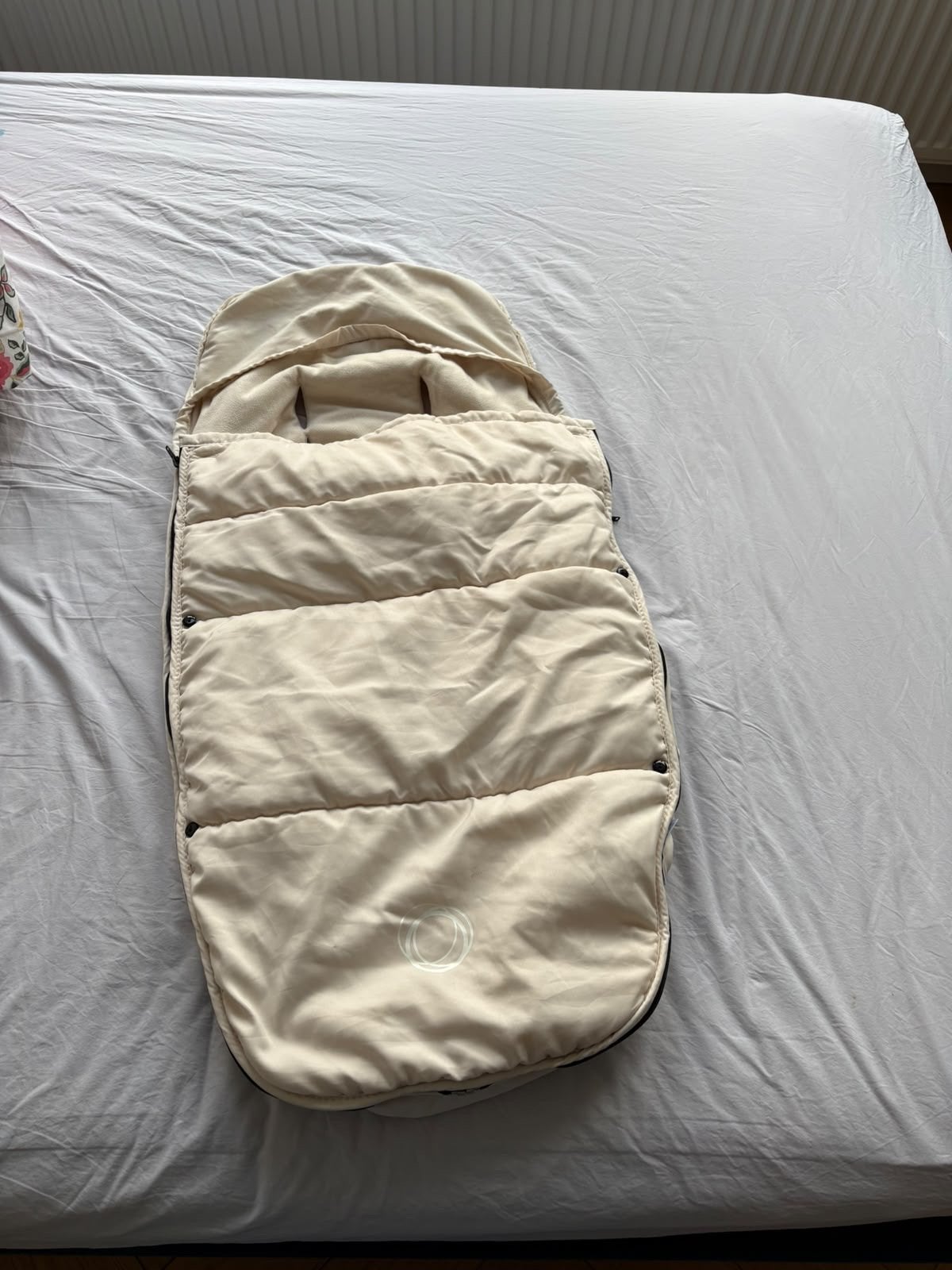 Bugaboo Voetenzak - Crème/Beige, Ophalen of Verzenden, Gebruikt, Kinderwagen, Bugaboo