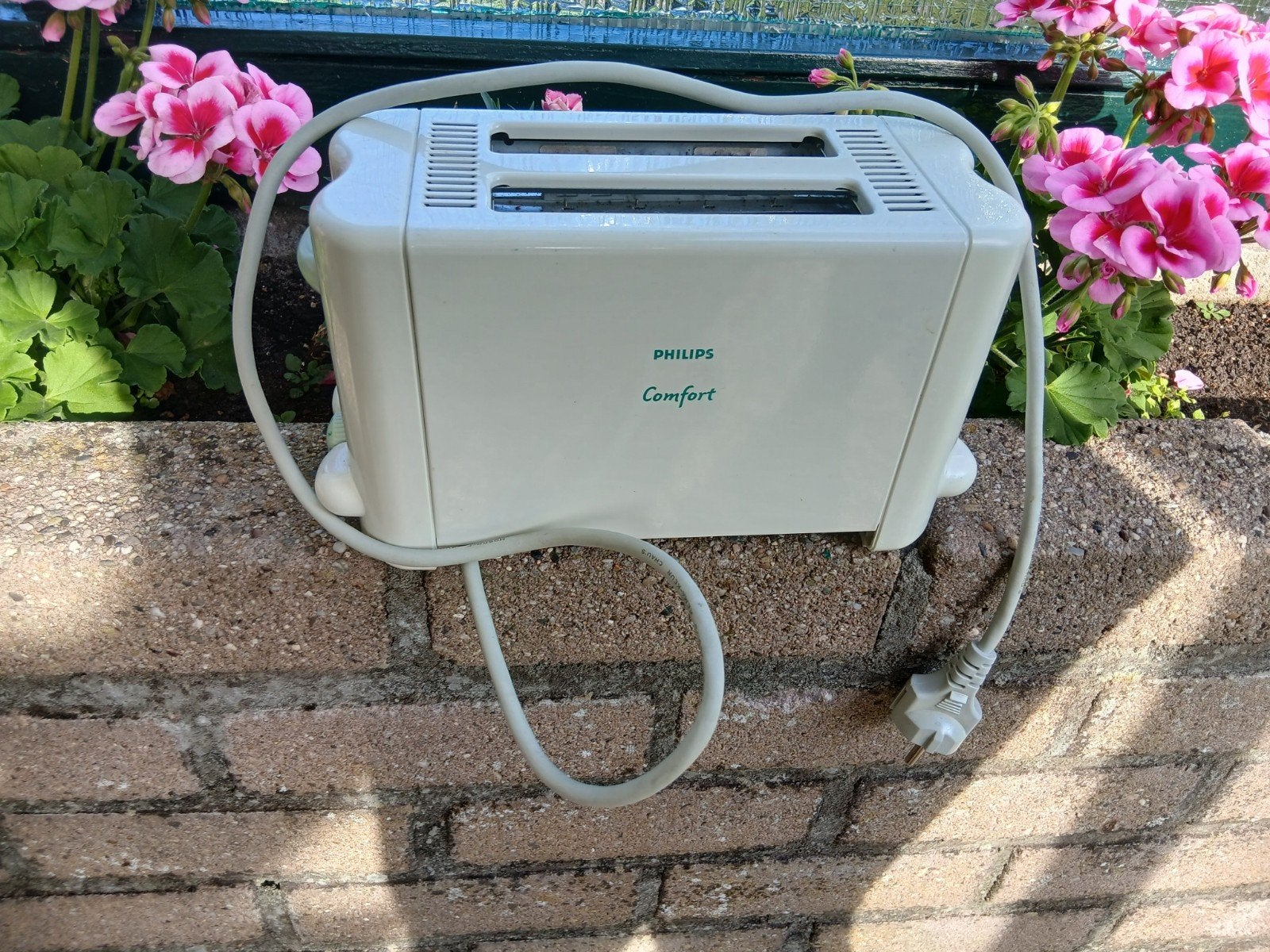 Philips Comfort broodrooster - Wit, Witgoed en Apparatuur, Ophalen, Gebruikt