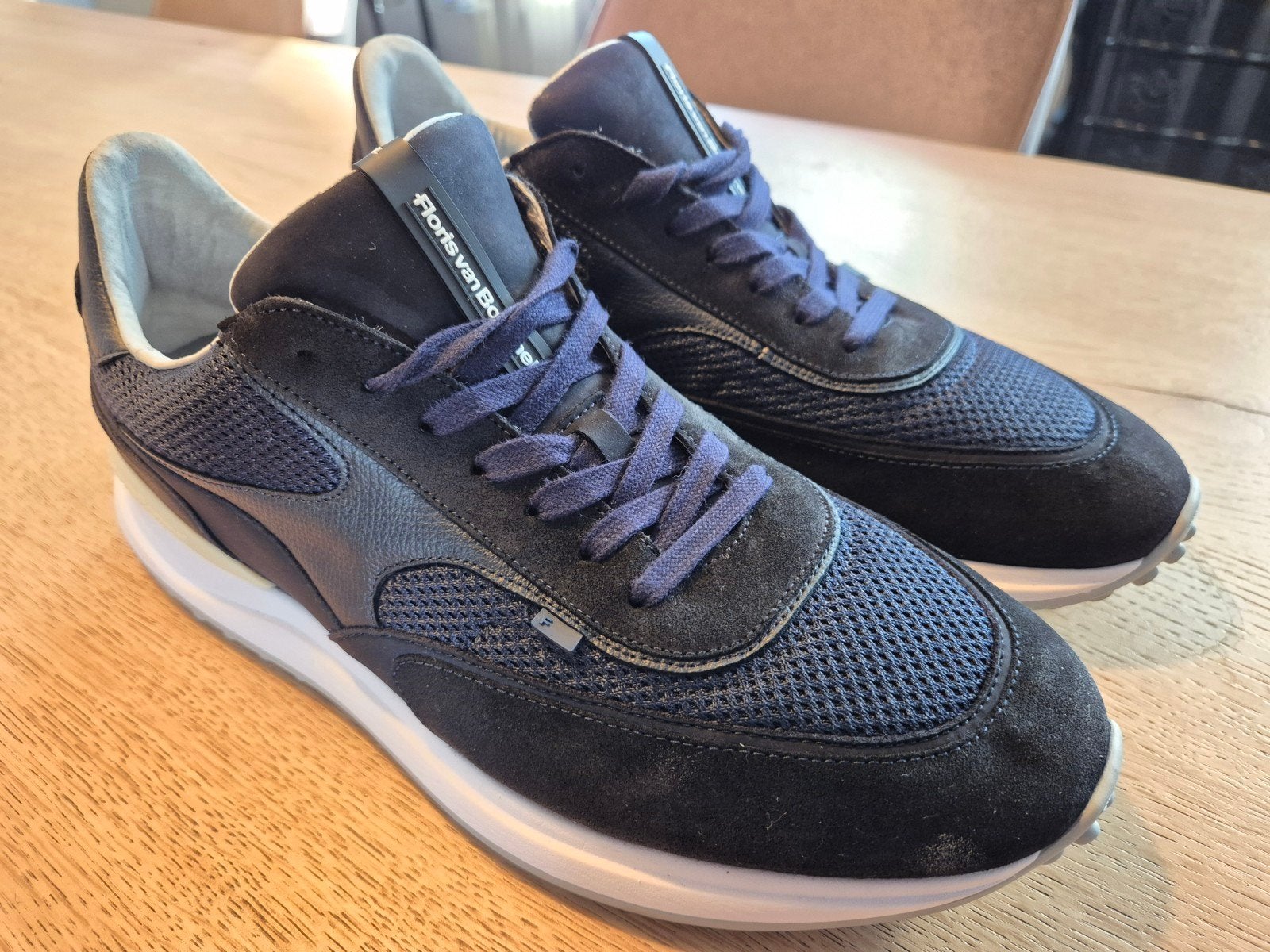 Floris van Bommel Noppi sneakers, maat 44,5, Kleding | Heren, Schoenen, Blauw, Floris van Bommel, Ophalen of Verzenden, Sneakers of Gympen