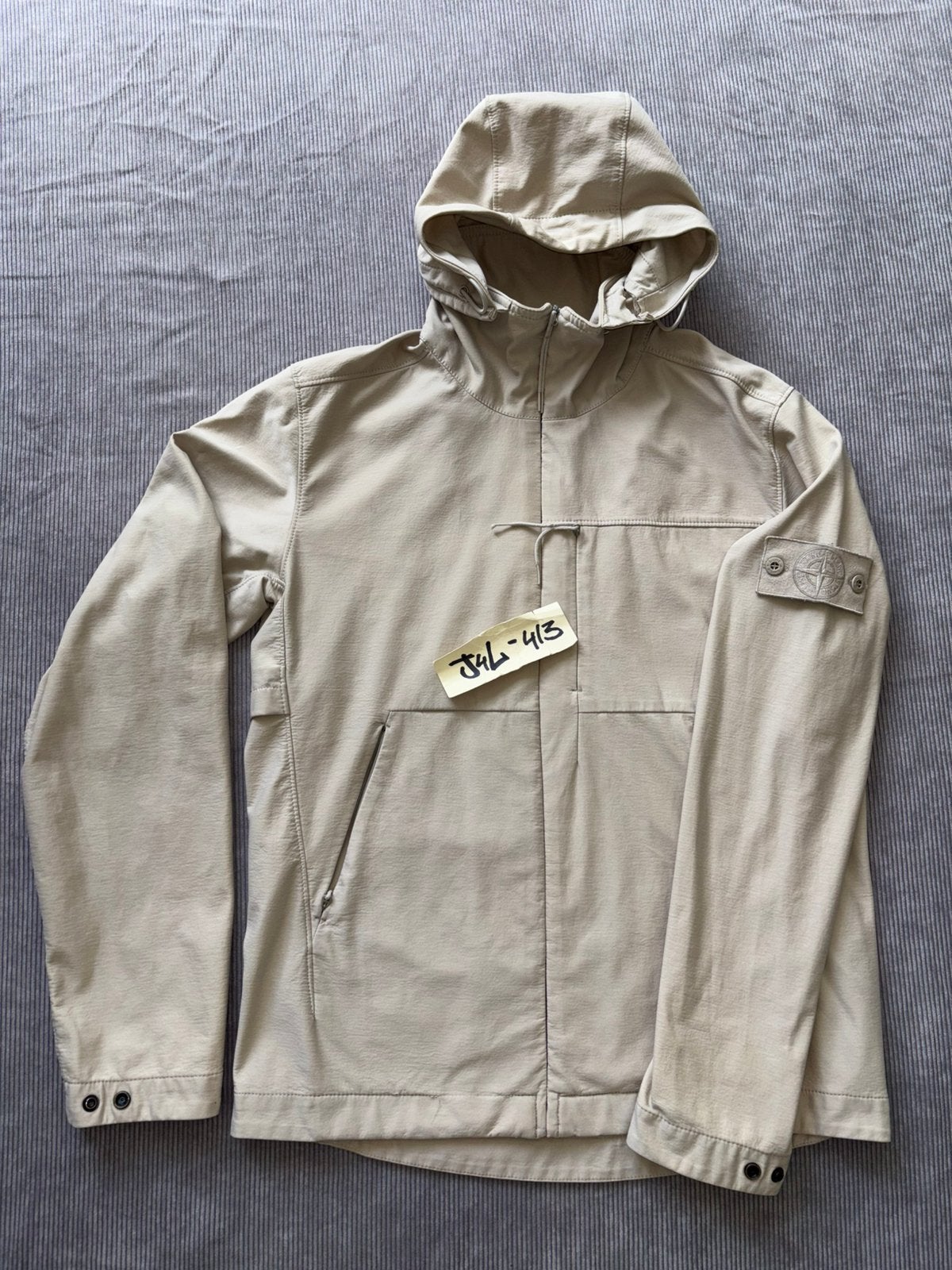Stone island nylon cotton 3l ghost piece osti shadow ice, Verzenden, Zo goed als nieuw