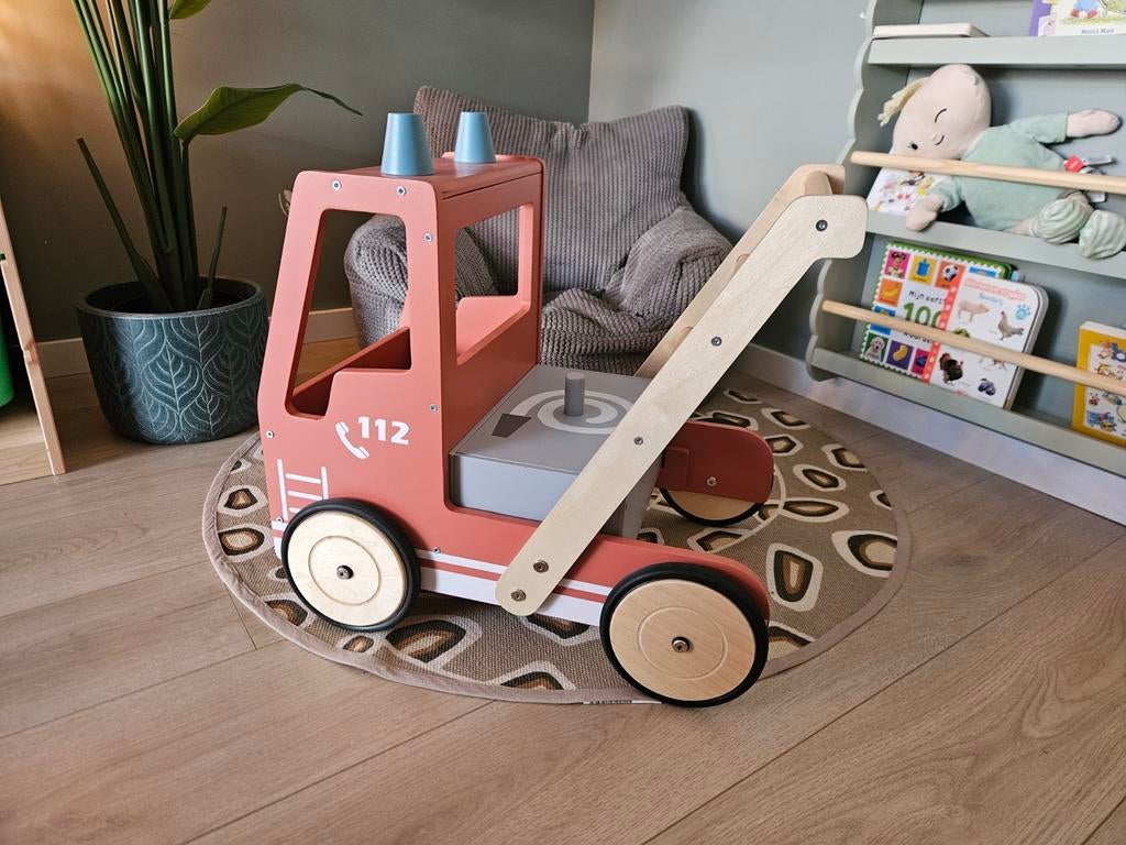 Pinolino brandweerwagen loopkar, Ophalen, Nieuw